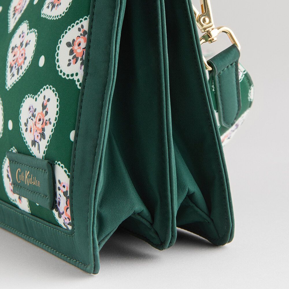 Túi đeo chéo/Crossbody - Lace Hearts - Green - B62338