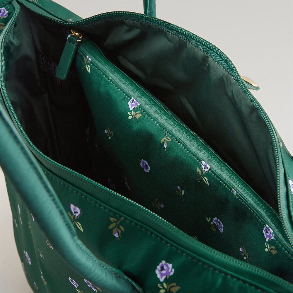 Túi du lịch/Shopper Bags - Lace Sprigs - Green - B48536