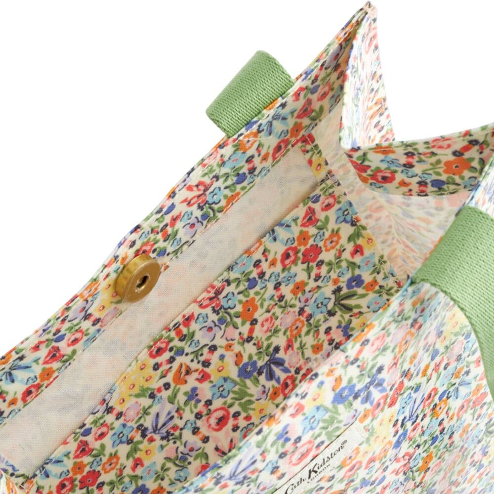 Túi đeo vai/Medium Bookbag - Harmony Ditsy - Xanh và vàng