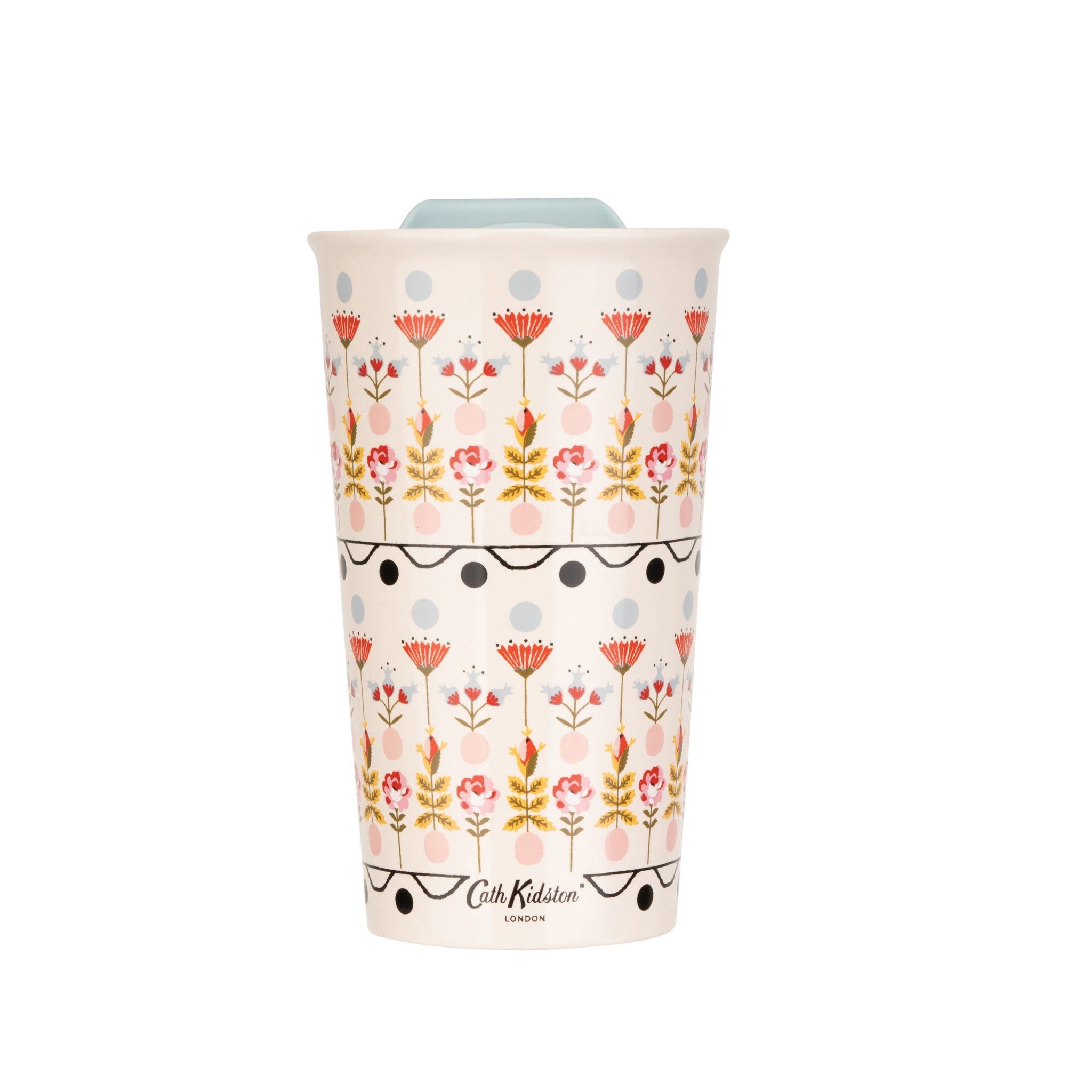 Bình Nước/On the Go - Painted Table Ceramic Travel - Multi - CKPTTMUG300