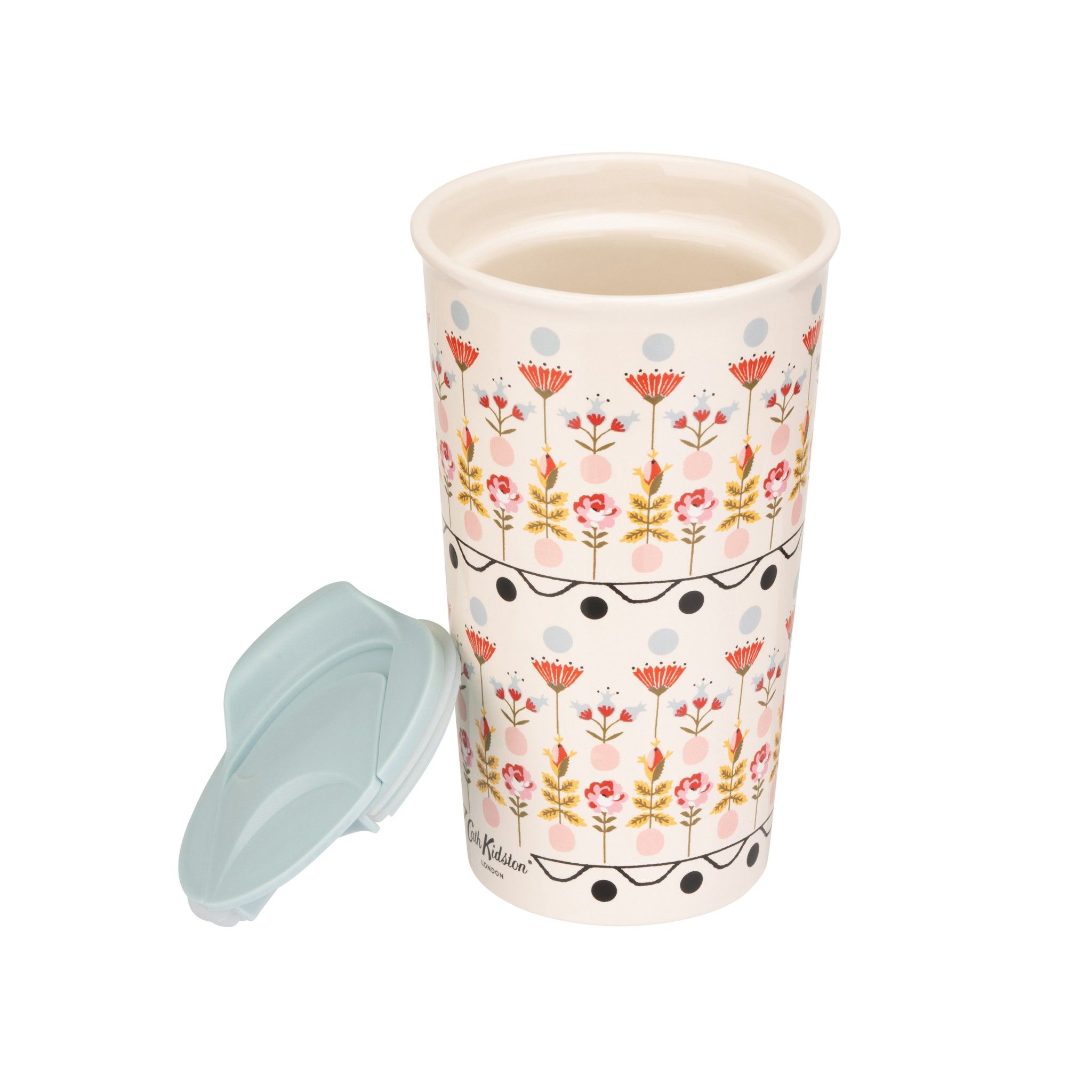  Bình Nước/On the Go - Painted Table Ceramic Travel - Multi - CKPTTMUG300 