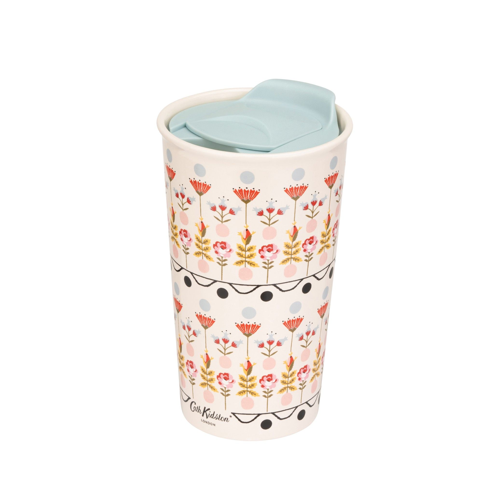 Bình Nước/On the Go - Painted Table Ceramic Travel - Multi - CKPTTMUG300