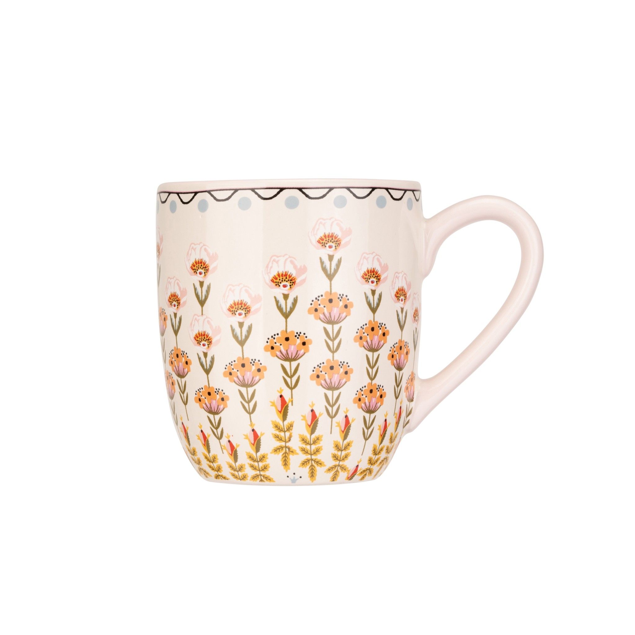 Ly/Mugs - Painted Table Breakfast - Pink