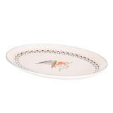  Đĩa/China Range - Painted Table Ceramic Oval Platter - Multi 