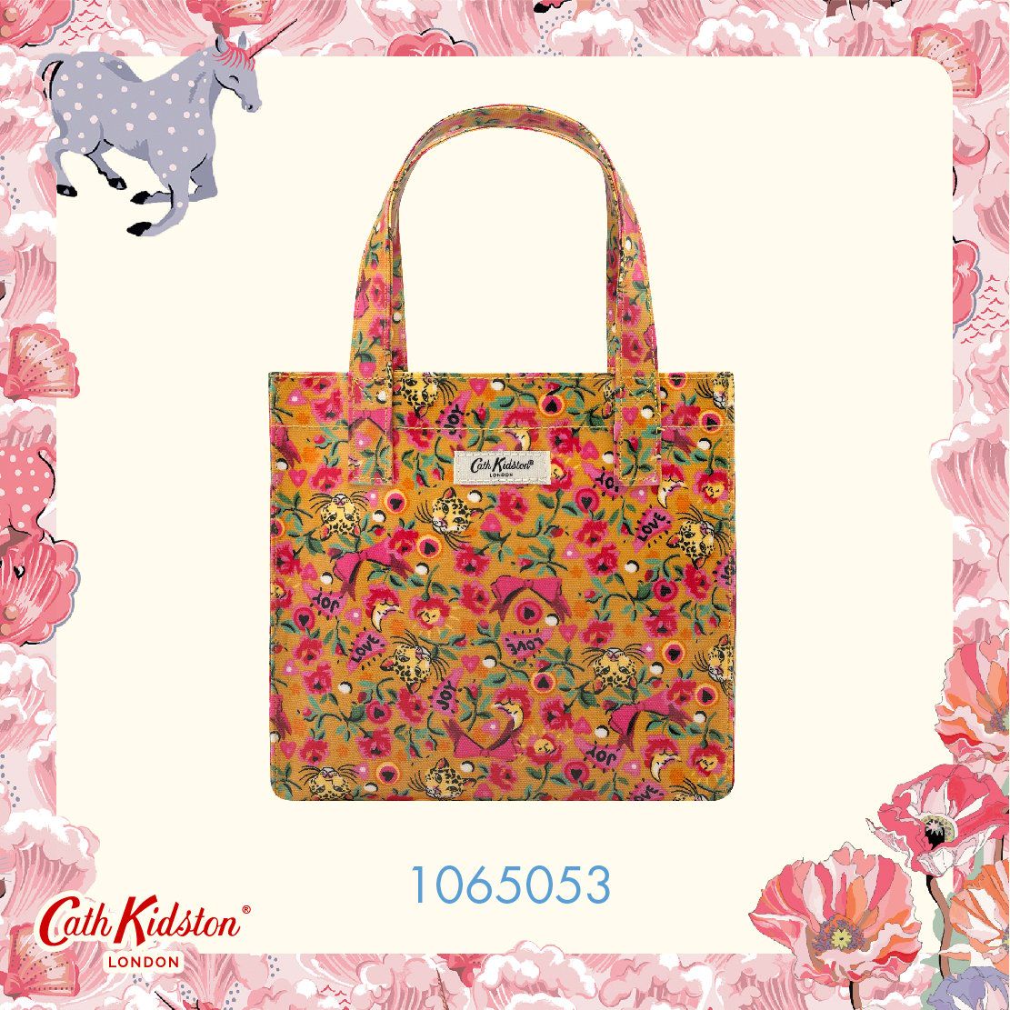 Túi đeo tay/Small Bookbag Pinball Ditsy