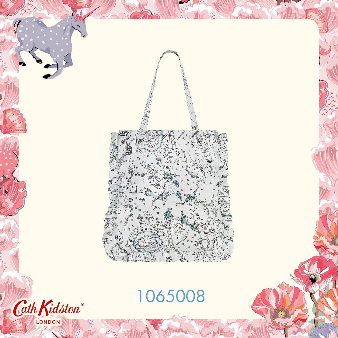Túi tote đeo vai/Frill Tote - Celestial