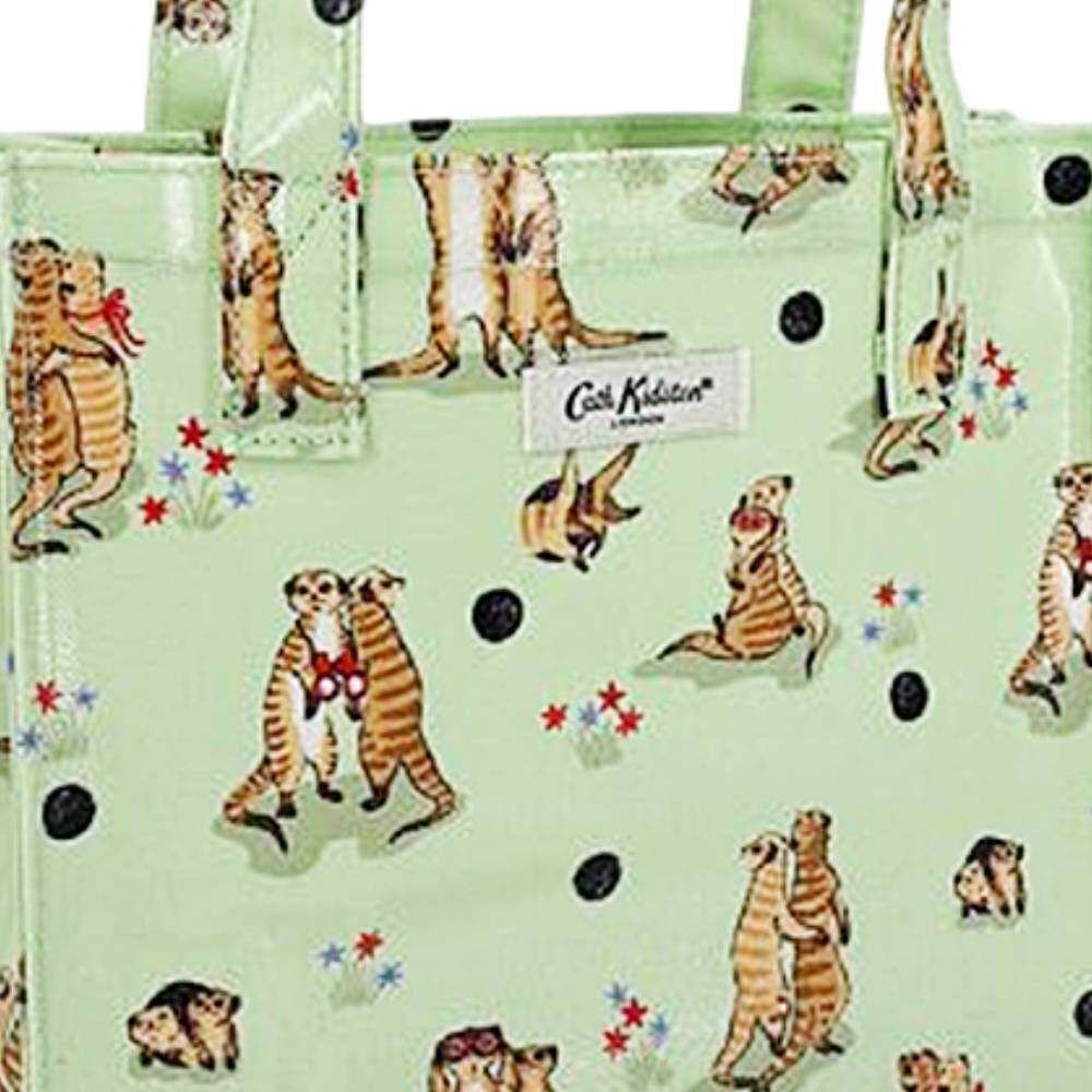Túi đeo tay/Small Bookbag - Meerkats - Xanh Lá