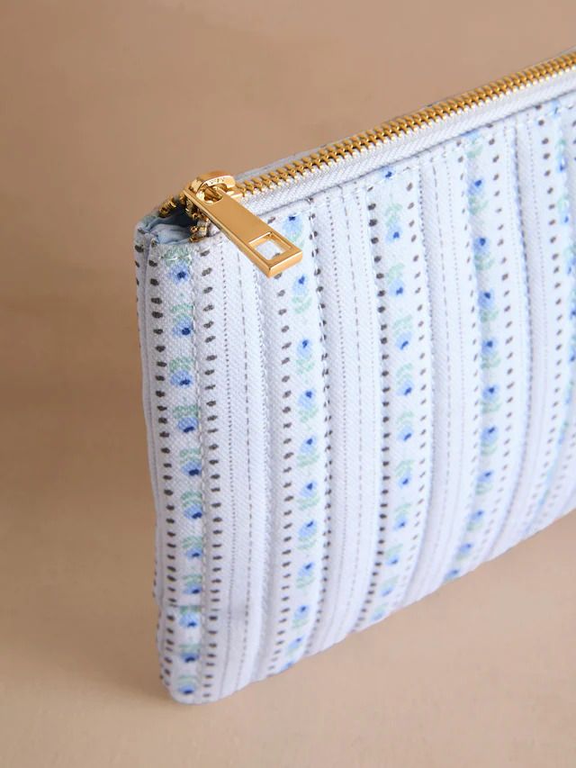 Ví/Purse & Wallets - Rose Ticking stripe - Blue - AA4081
