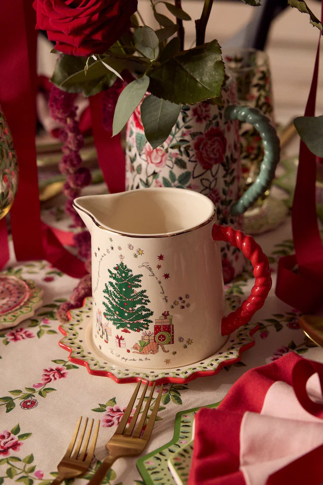 Bộ ly và đĩa/ Jug & Saucer Set Star Gravy