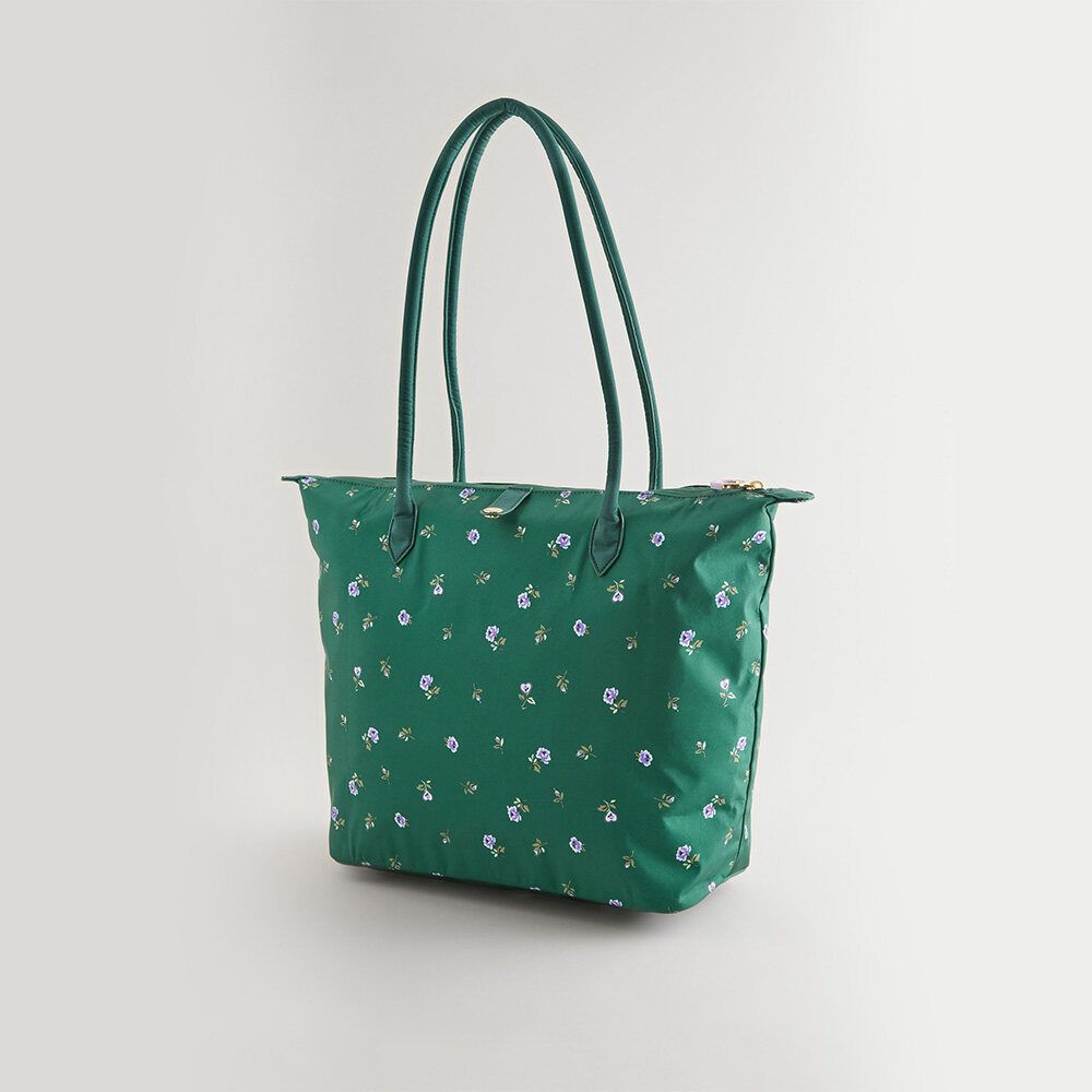 Túi du lịch/Shopper Bags - Lace Sprigs - Green - B48536