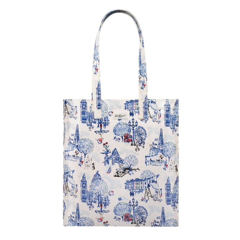 Túi đeo vai/Shiny Bookbag With Gusset - 30 Years London Toile