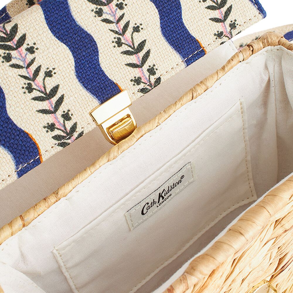 Túi đeo chéo/Box Crossbody - Dreamers Floral Stripe - Monochrome