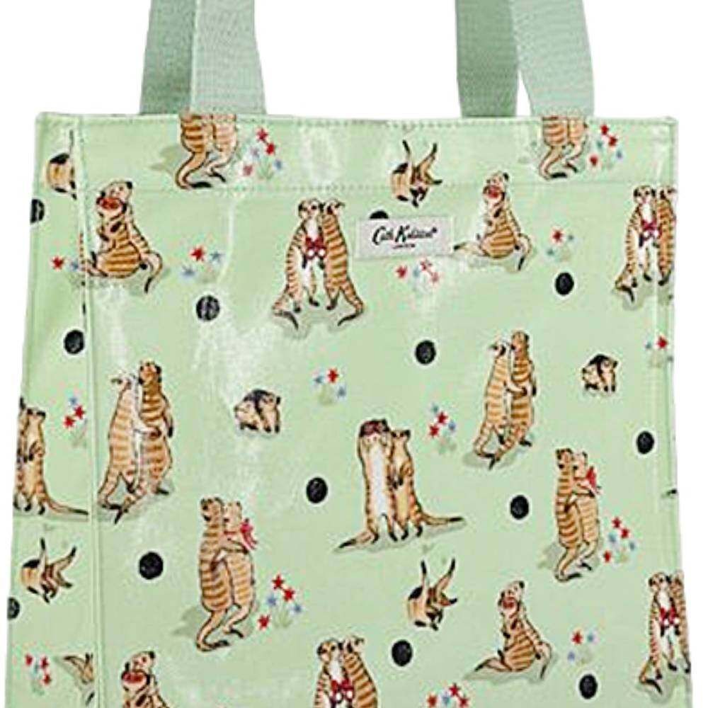 Túi đeo vai/Medium Bookbag - Meerkats - Xanh Lá