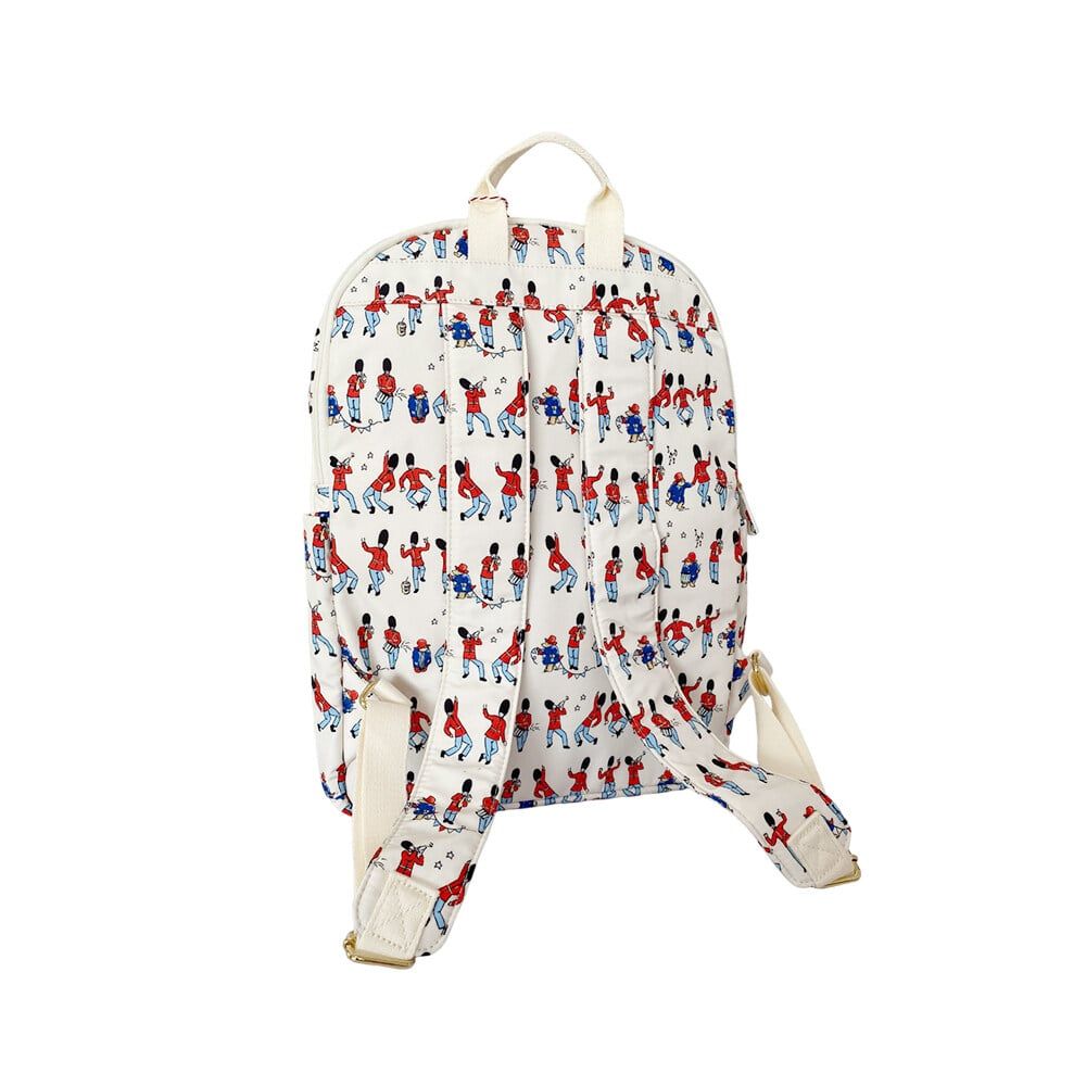Ba lô đi học/đi làm/Compact Backpack - Paddington - Trắng