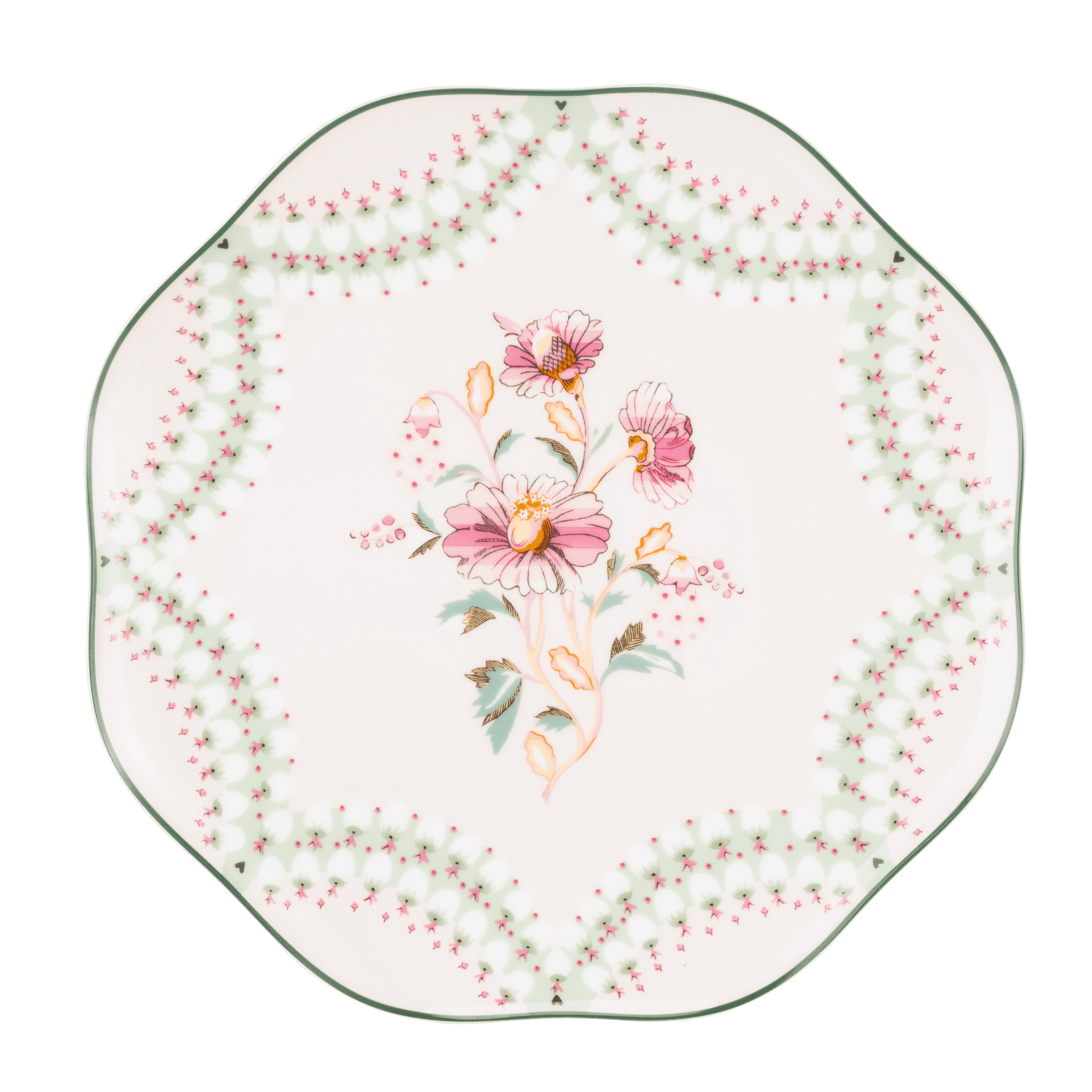 Dĩa/China Range - FRIENDSHIP GARDEN - BLUE - CKFGDINPLATE