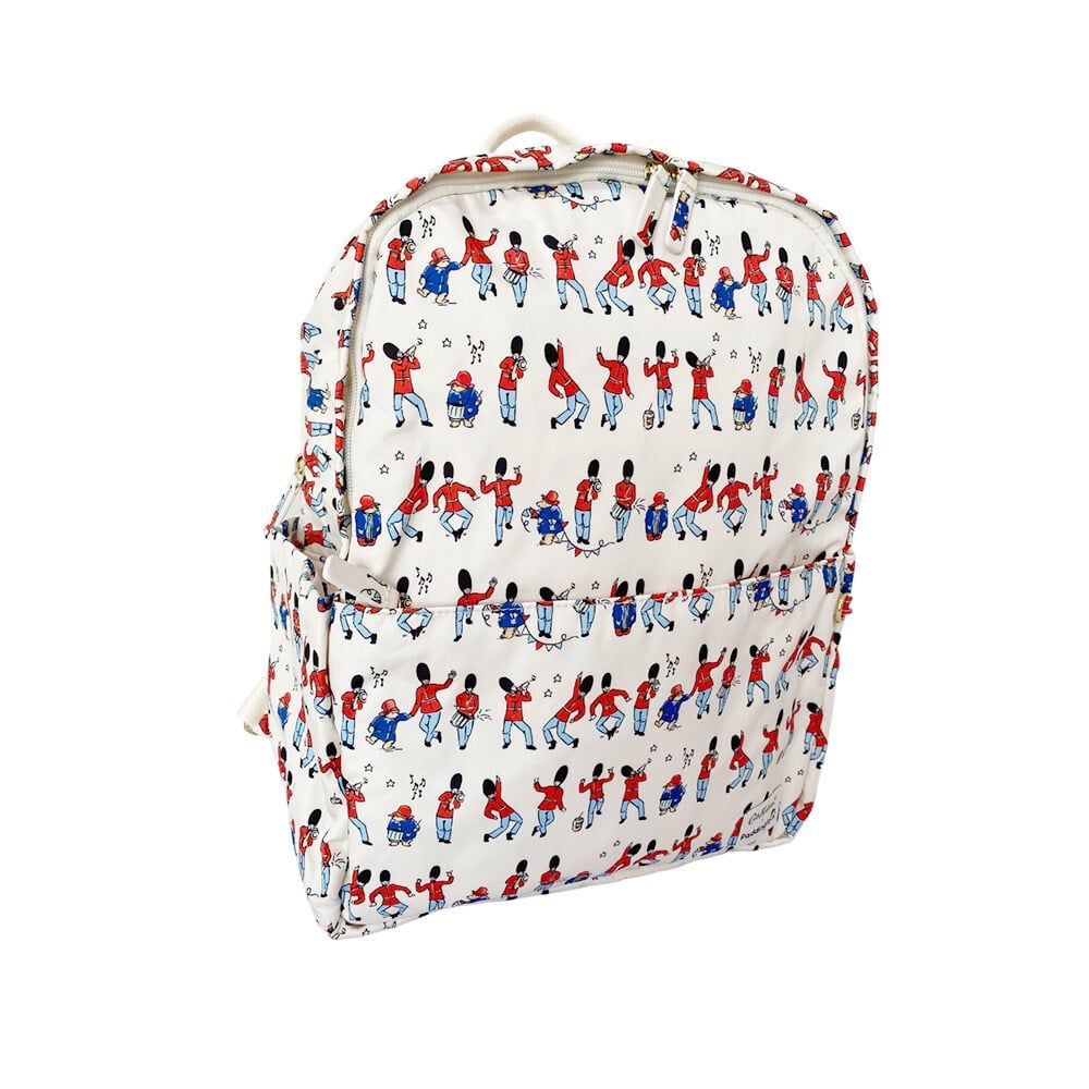 Ba lô đi học/đi làm/Compact Backpack - Paddington - Trắng