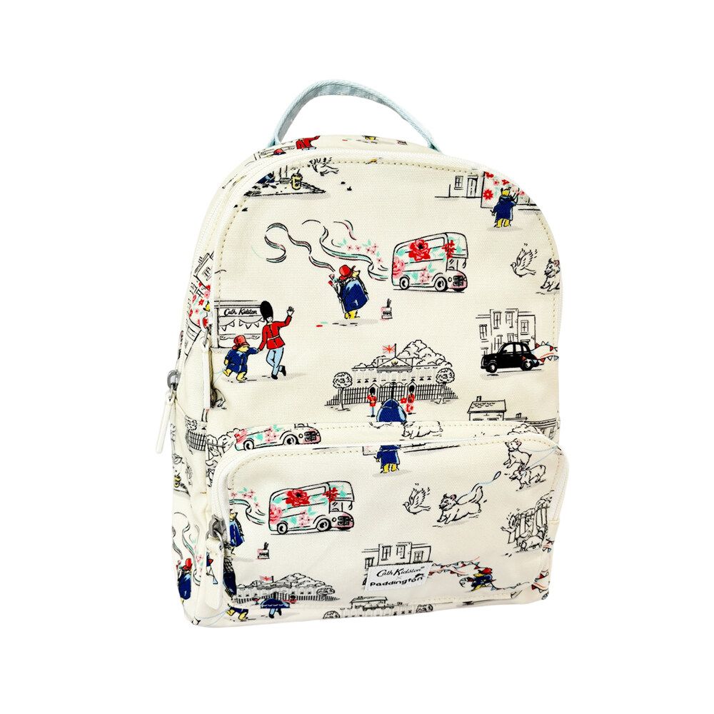 Ba lô đi học/đi làm/Pocket Backpack - Paddington - Ecru