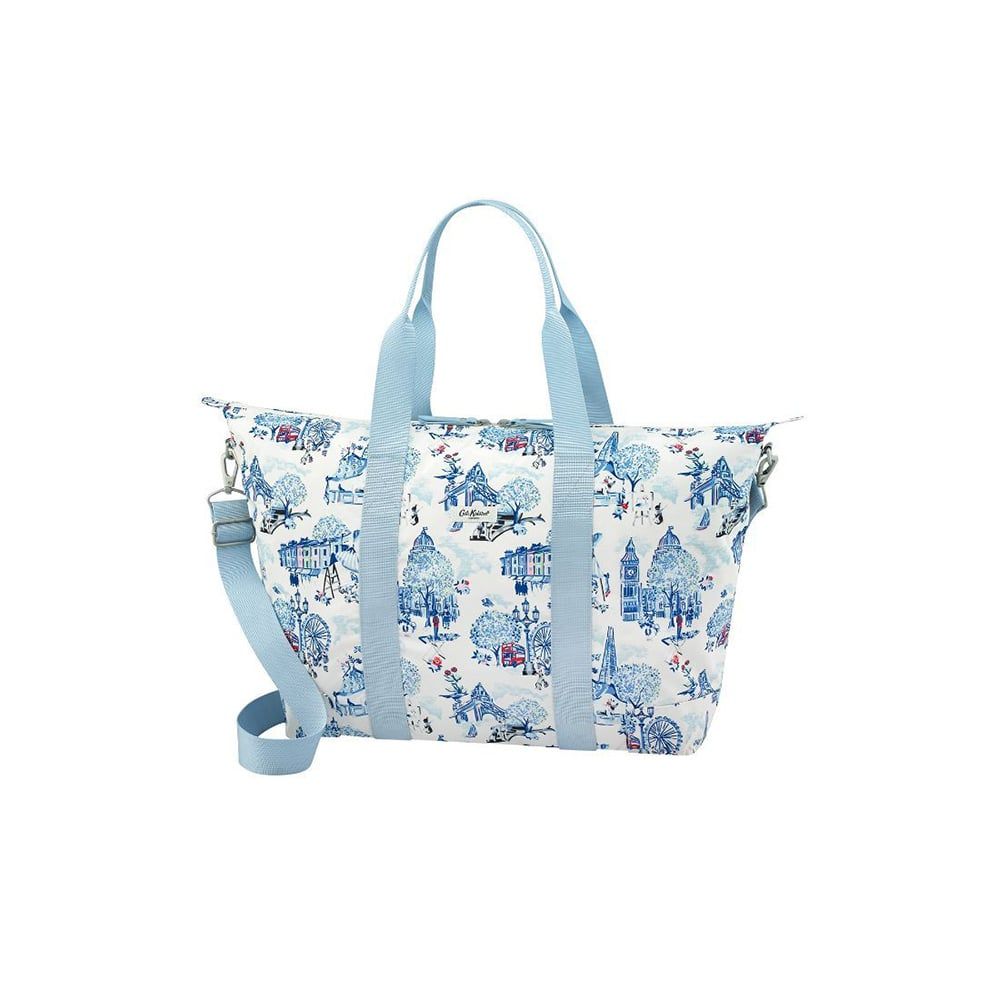 Túi du lịch xếp gọn/Foldaway Overnight Bag - 30 Years London Toile