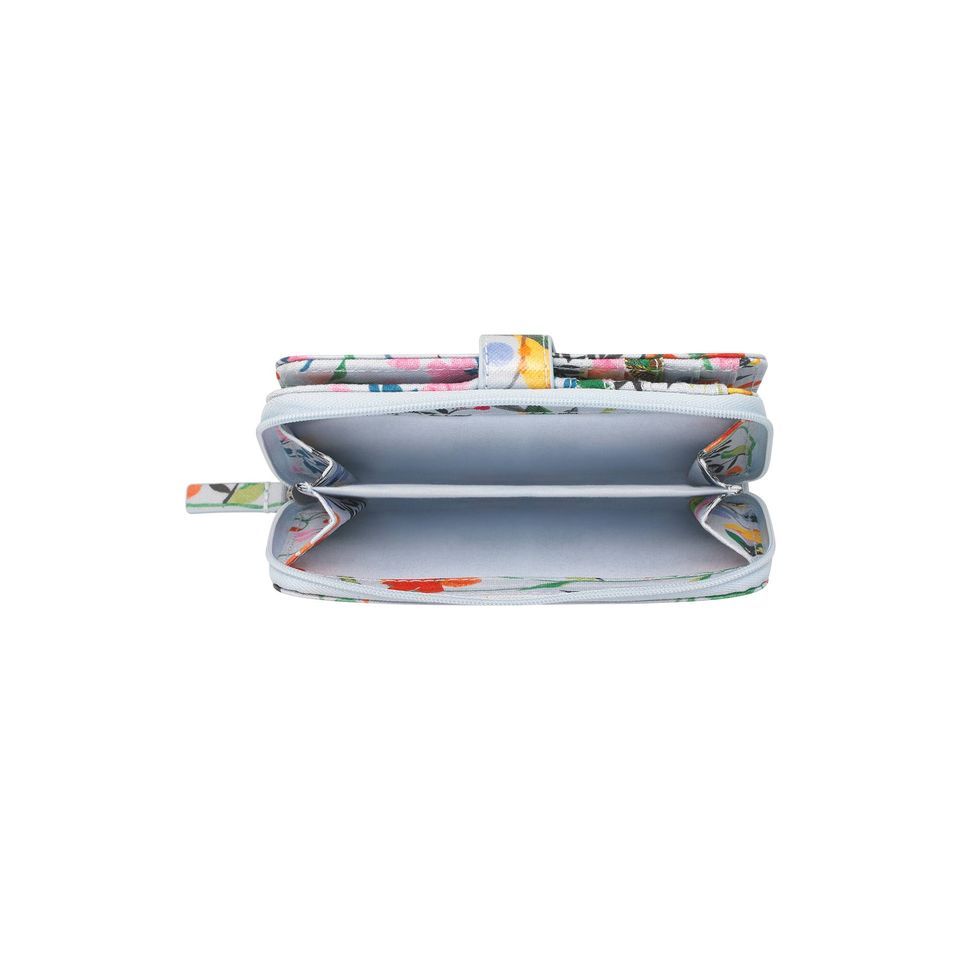 Ví gập/Folded Zip Wallet - Paper Birds