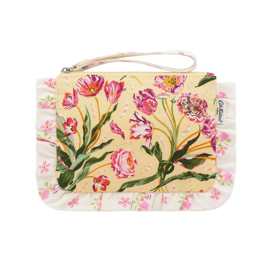 Ví đeo tay/Frill Wristlet Pouch - Floral Fancy