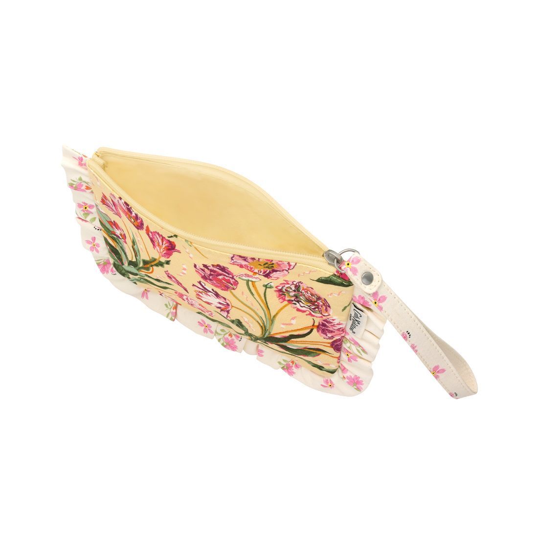 Ví đeo tay/Frill Wristlet Pouch - Floral Fancy