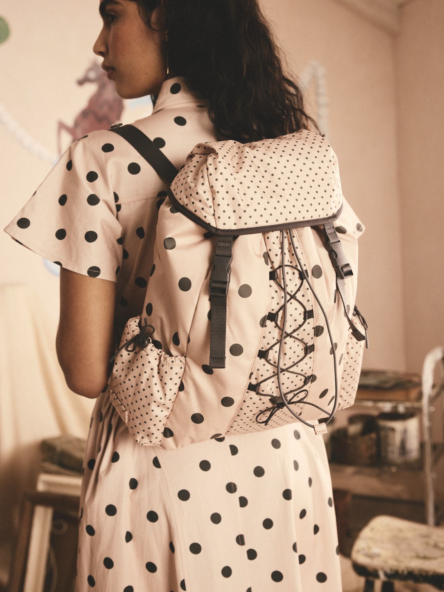 Ba lô/Backpack - Pink Spot - Pink Spot - AA2182