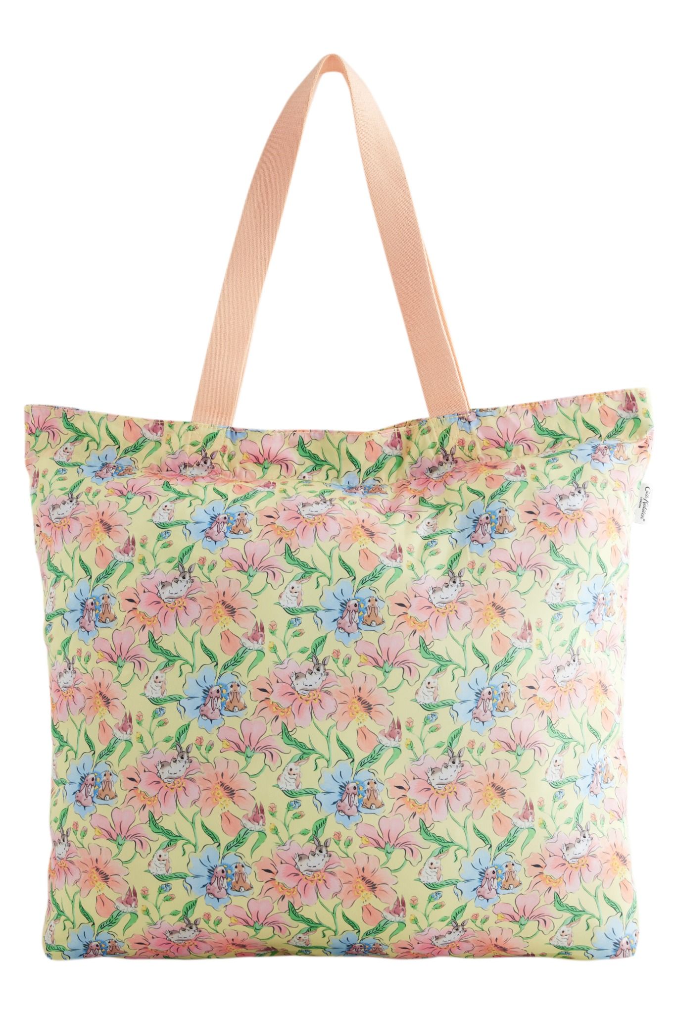 Túi đeo vai/Shopper Bags - Bunnies Floral - Yellow - AA2458