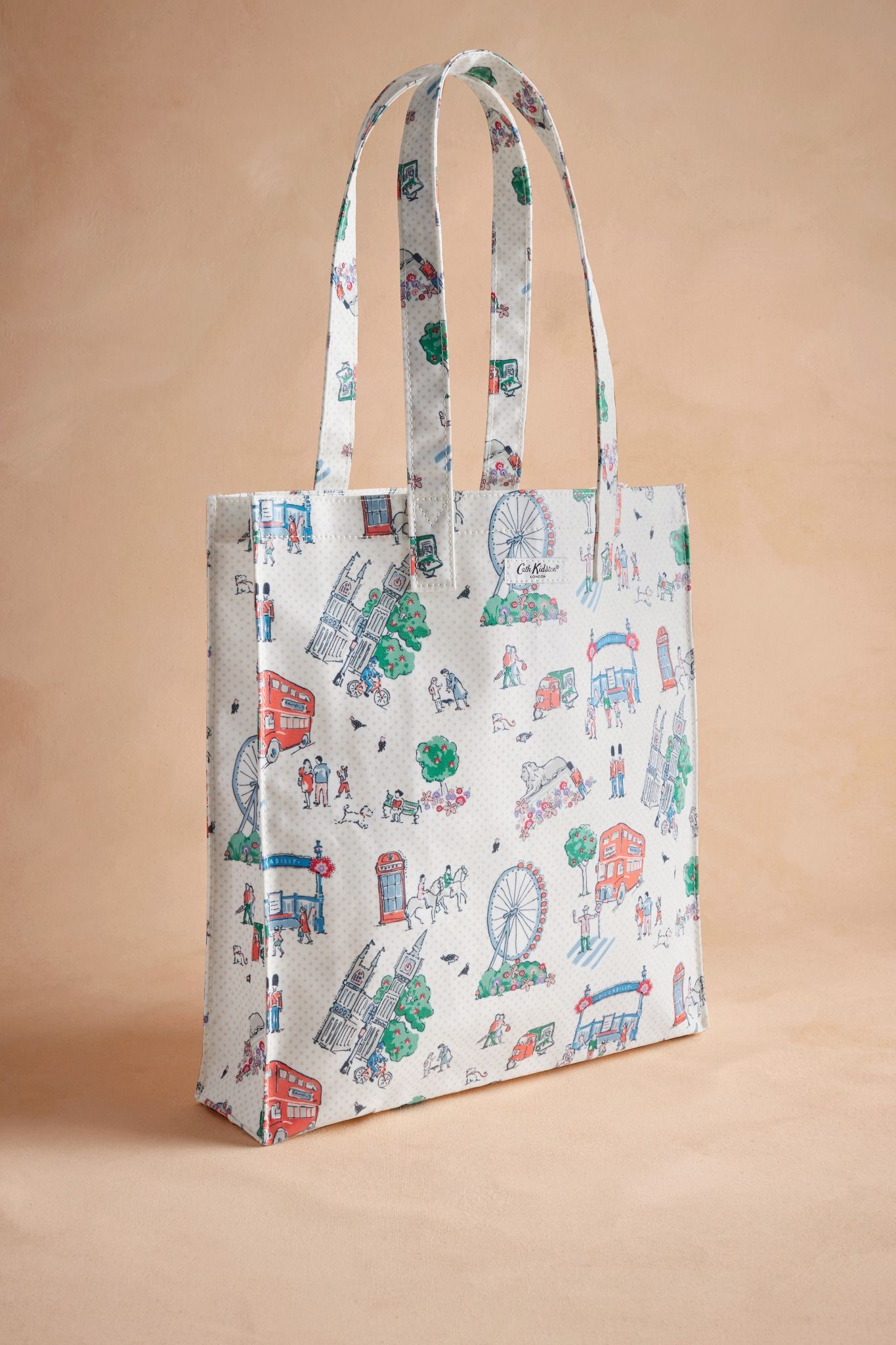 Túi đeo vai/Bookbag - Lovely London - Ecru - AA4027