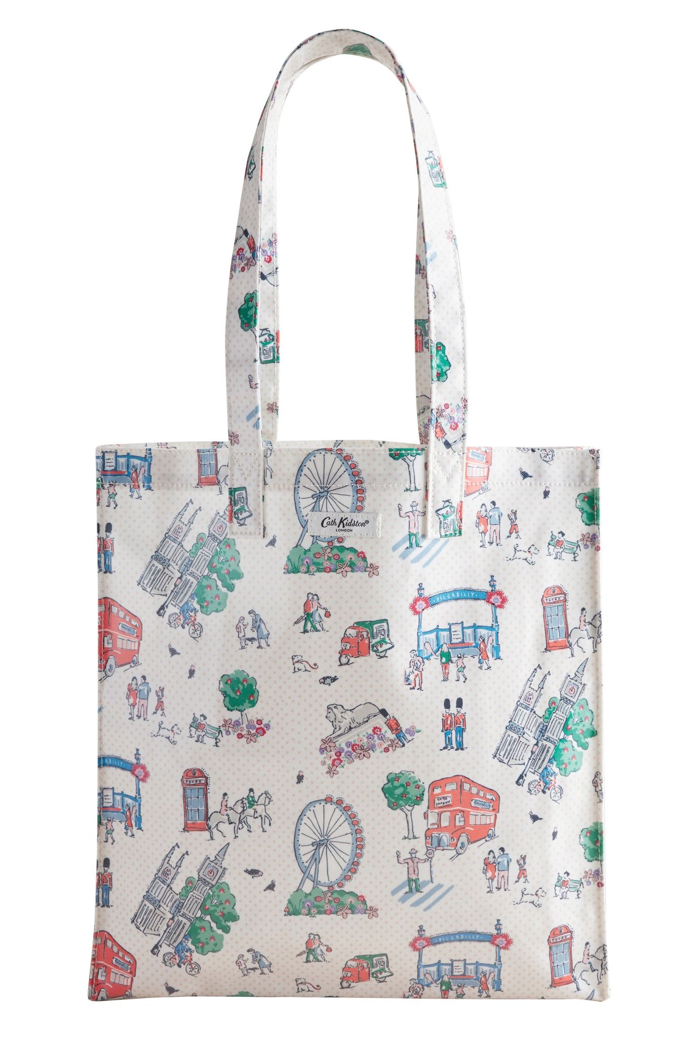 Túi đeo vai/Bookbag - Lovely London - Ecru - AA4027