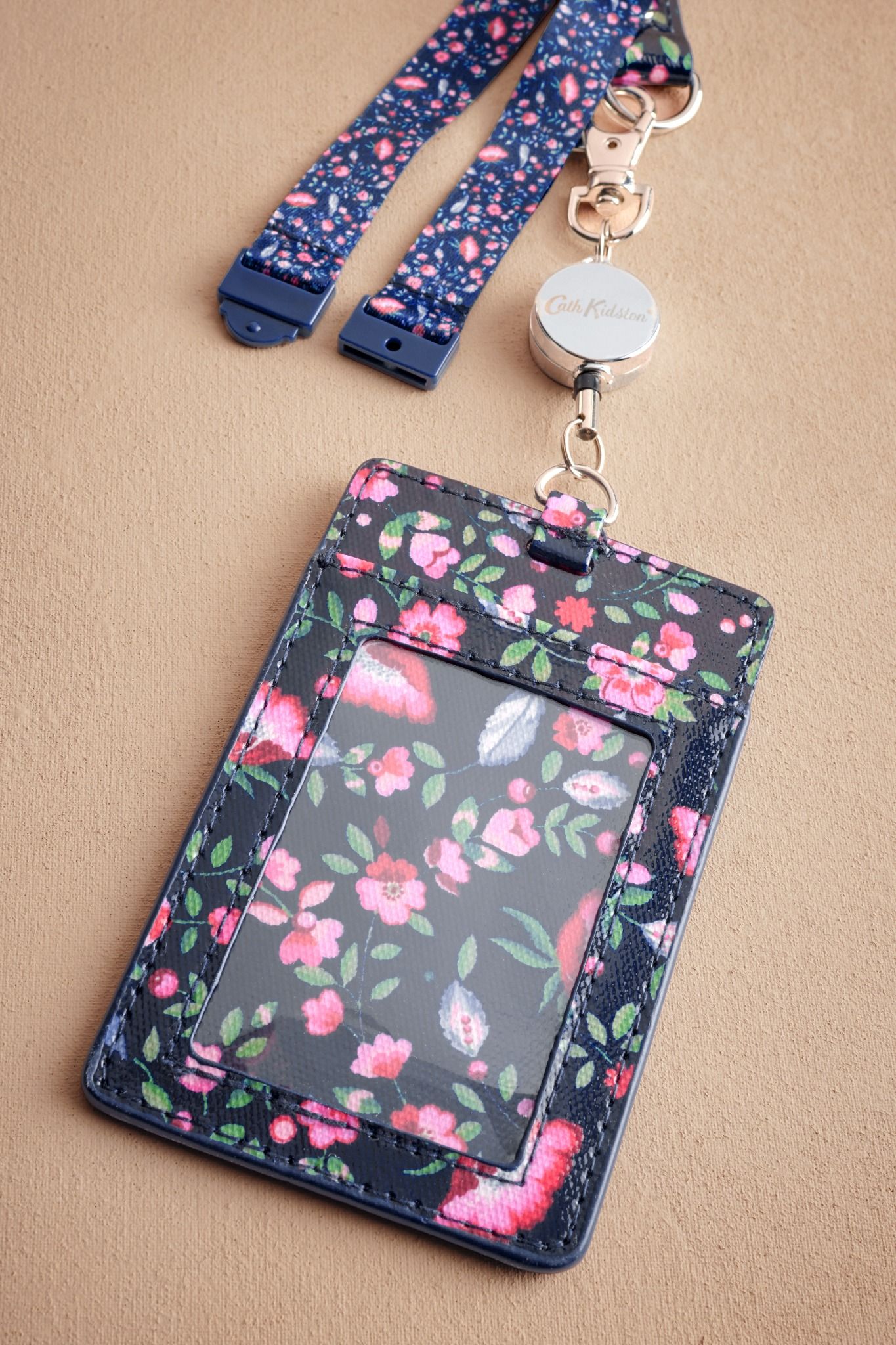 Thẻ đeo/Lanyard - Birds - Navy - AA4304