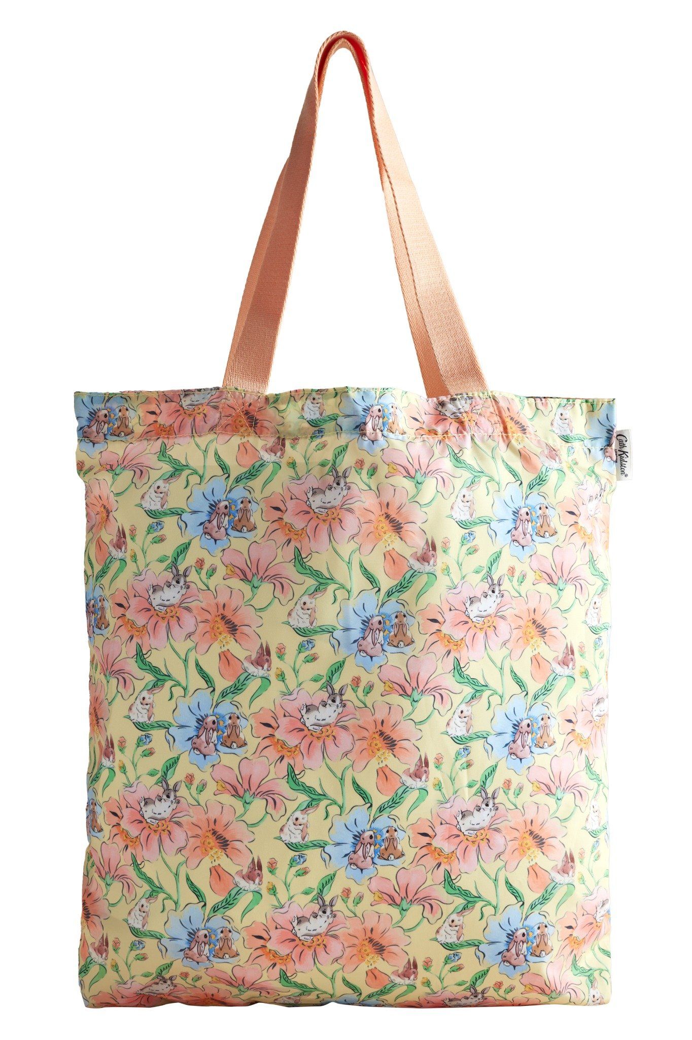 Túi tote/Tote - Bunnies Floral - Yellow - AA4591