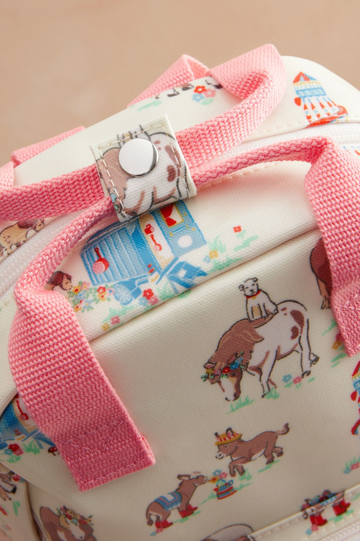 Ba lô cho bé/Kids Backpack - Seaside Donkeys - Green - AA4613