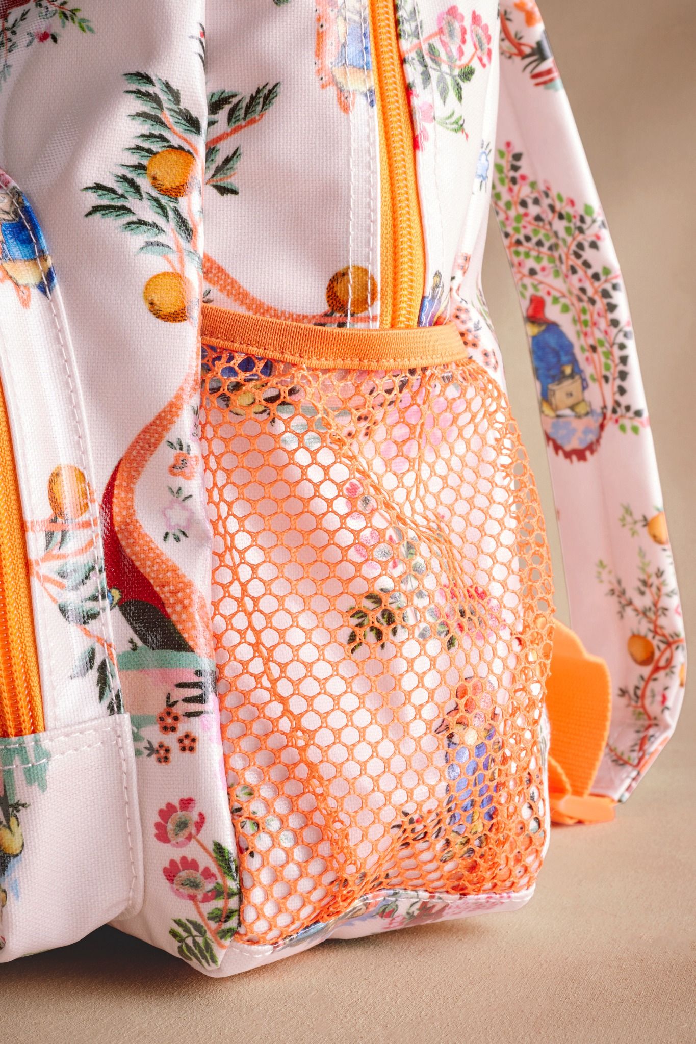 Ba lô cho bé/Kids Backpack - Paddington Oranges - Ecru - AA4725
