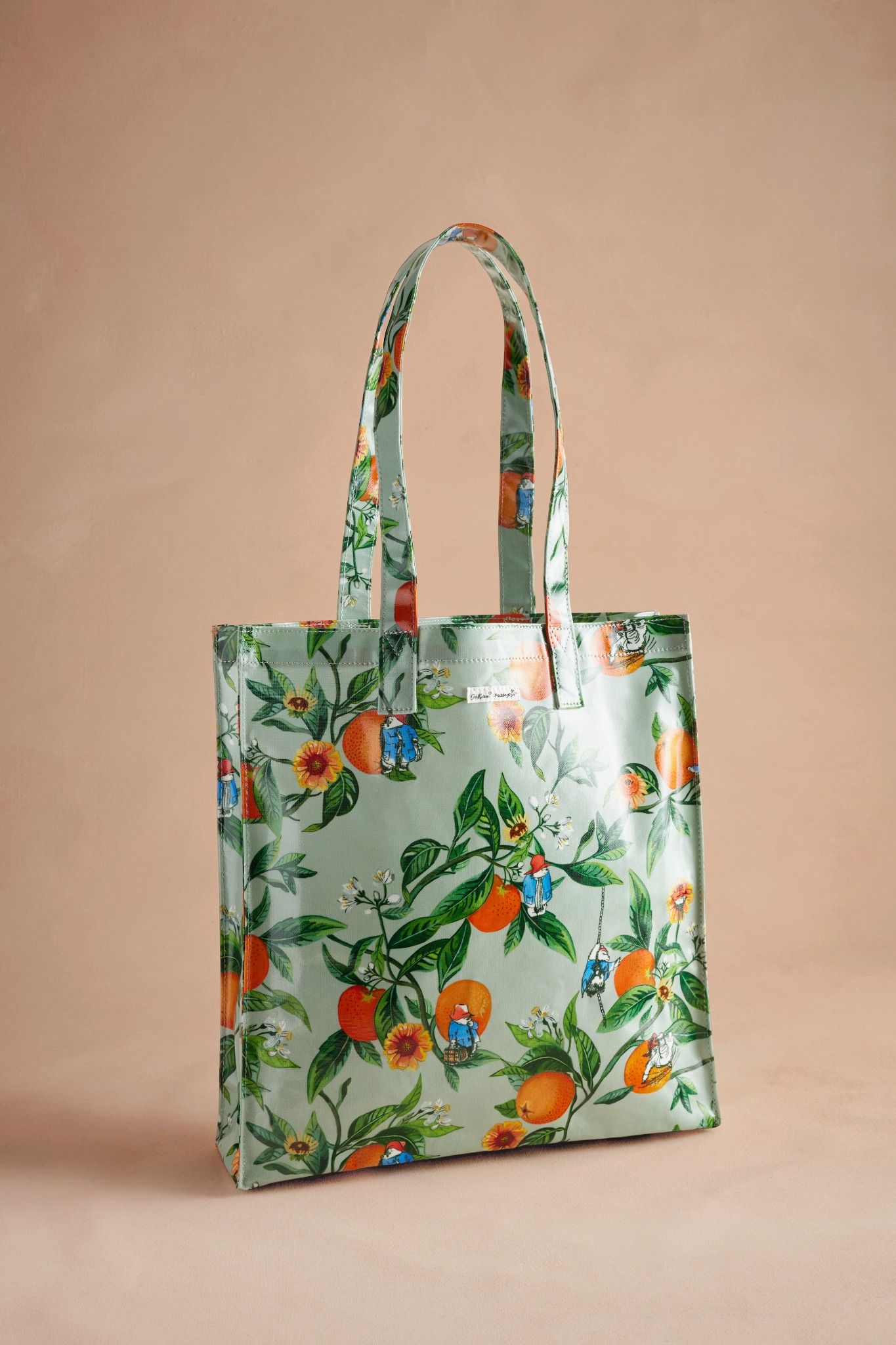 Túi đeo tay/Bookbag - Paddington Oranges - Green - AA4745