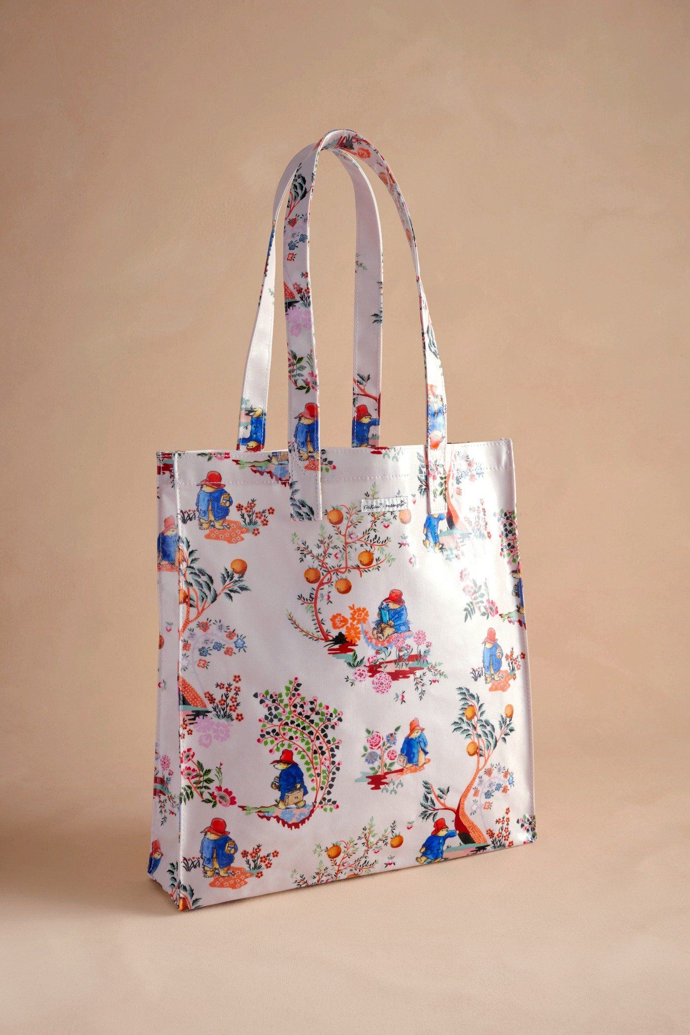 Túi đeo tay/Bookbag - Paddington Oranges - Ecru - AA4746