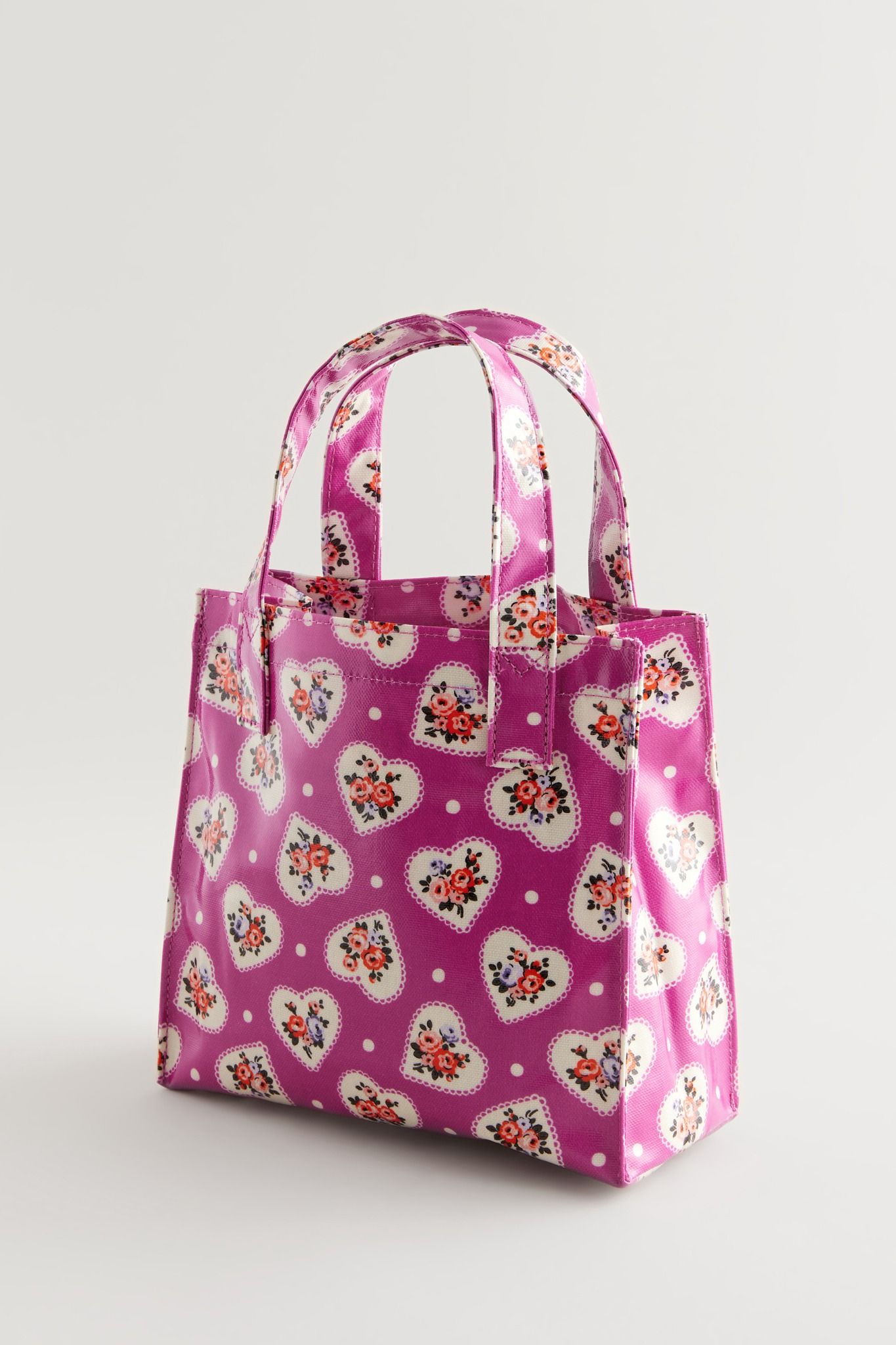 Túi đeo vai/Shopper Bags - Lace Hearts - Pink - B01359