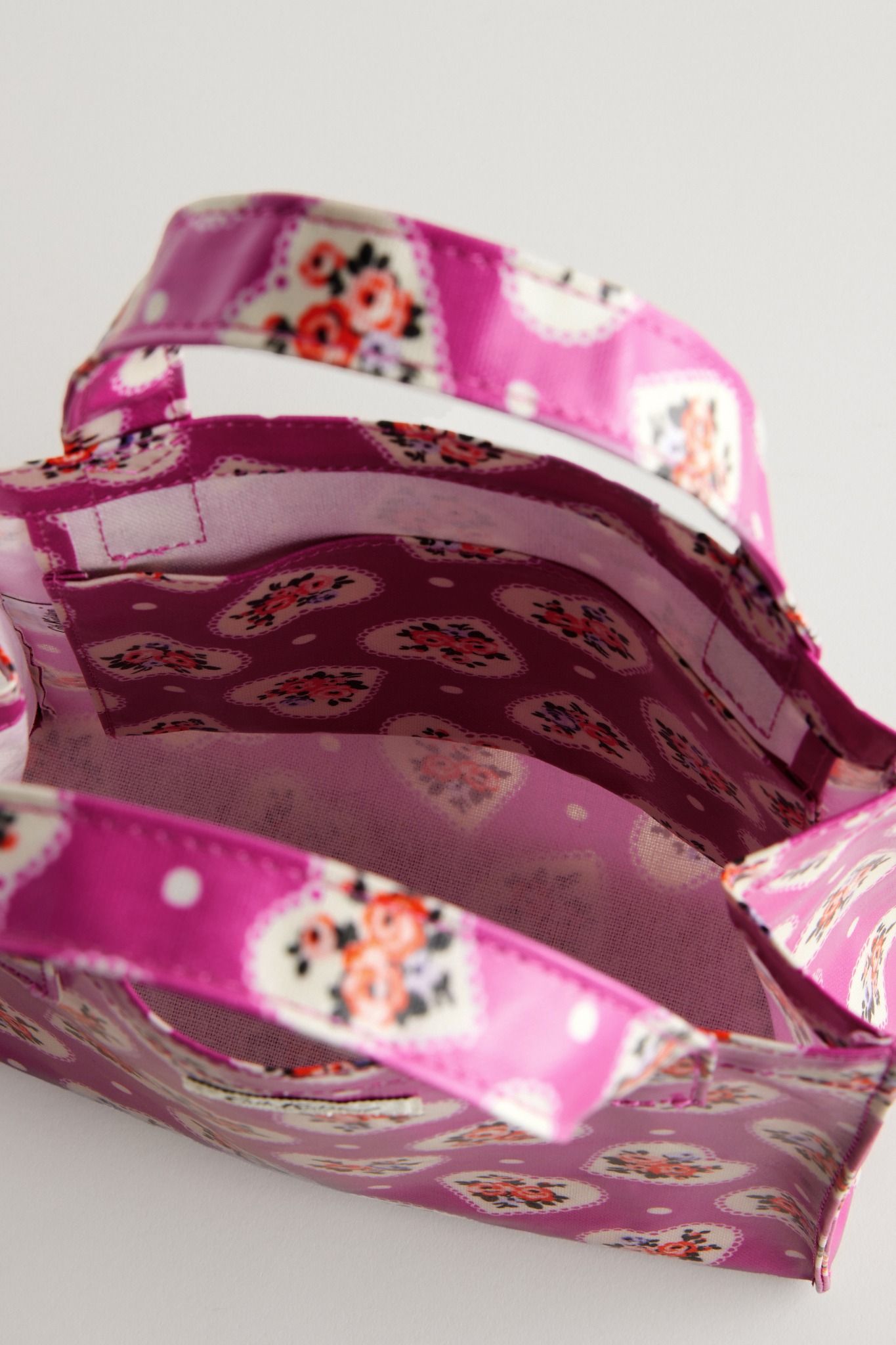 Túi đeo vai/Shopper Bags - Lace Hearts - Pink - B01359