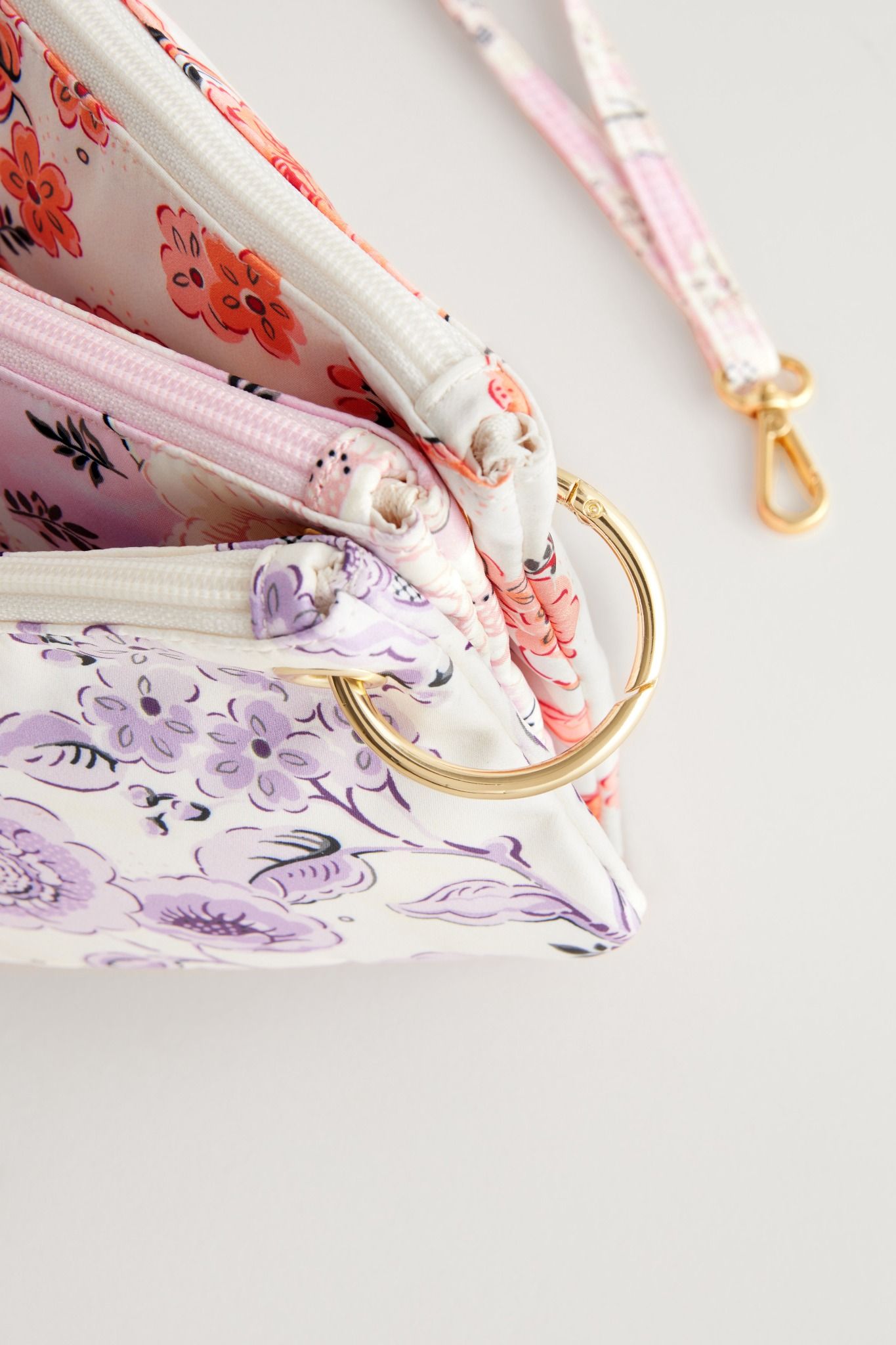 Ví/Pouches - Decorated Floral - Pink - B37361