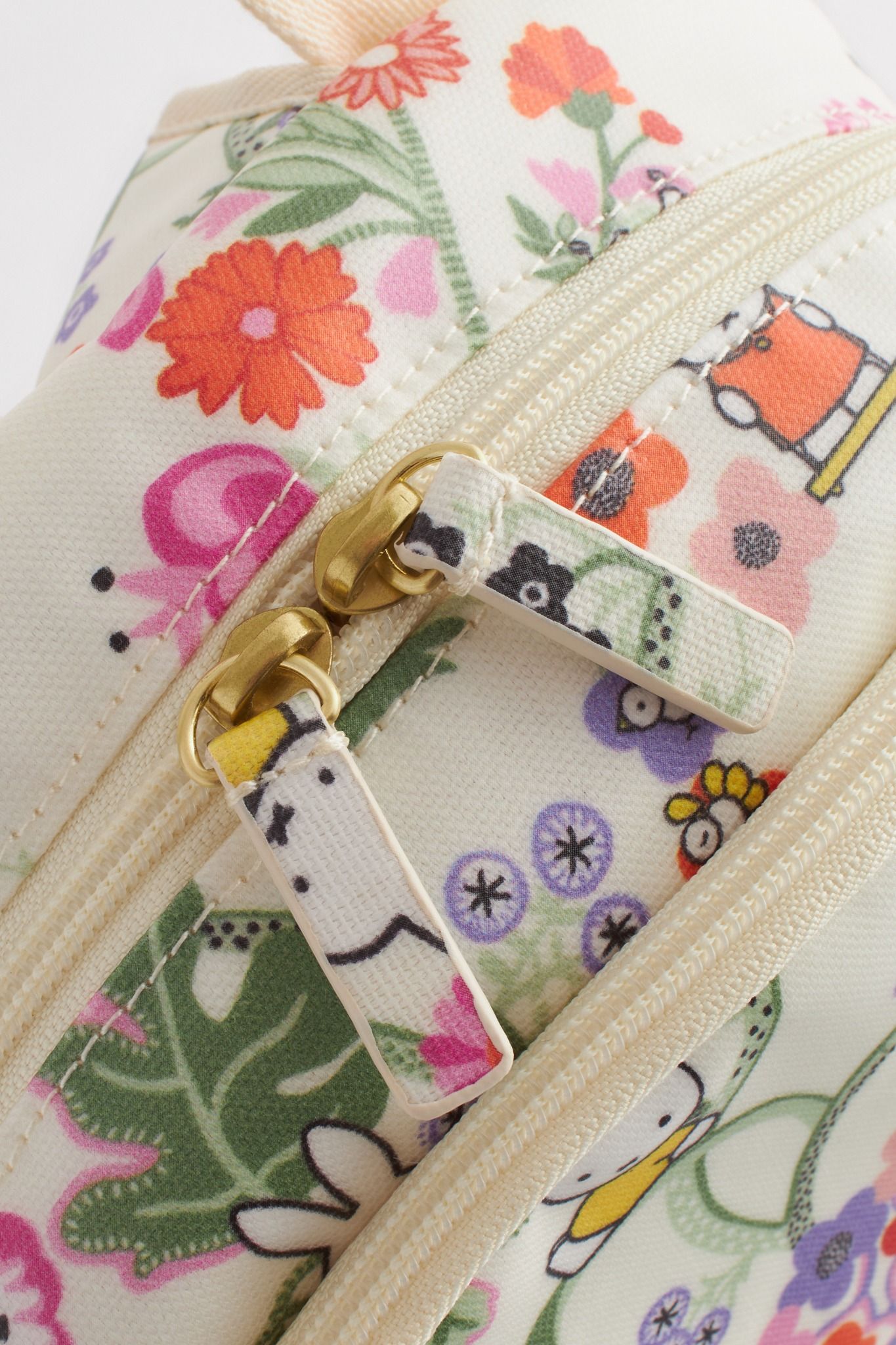  Ba lô đi học/đi làm/Pocket Backpack - Miffy Botanical - Ecru 