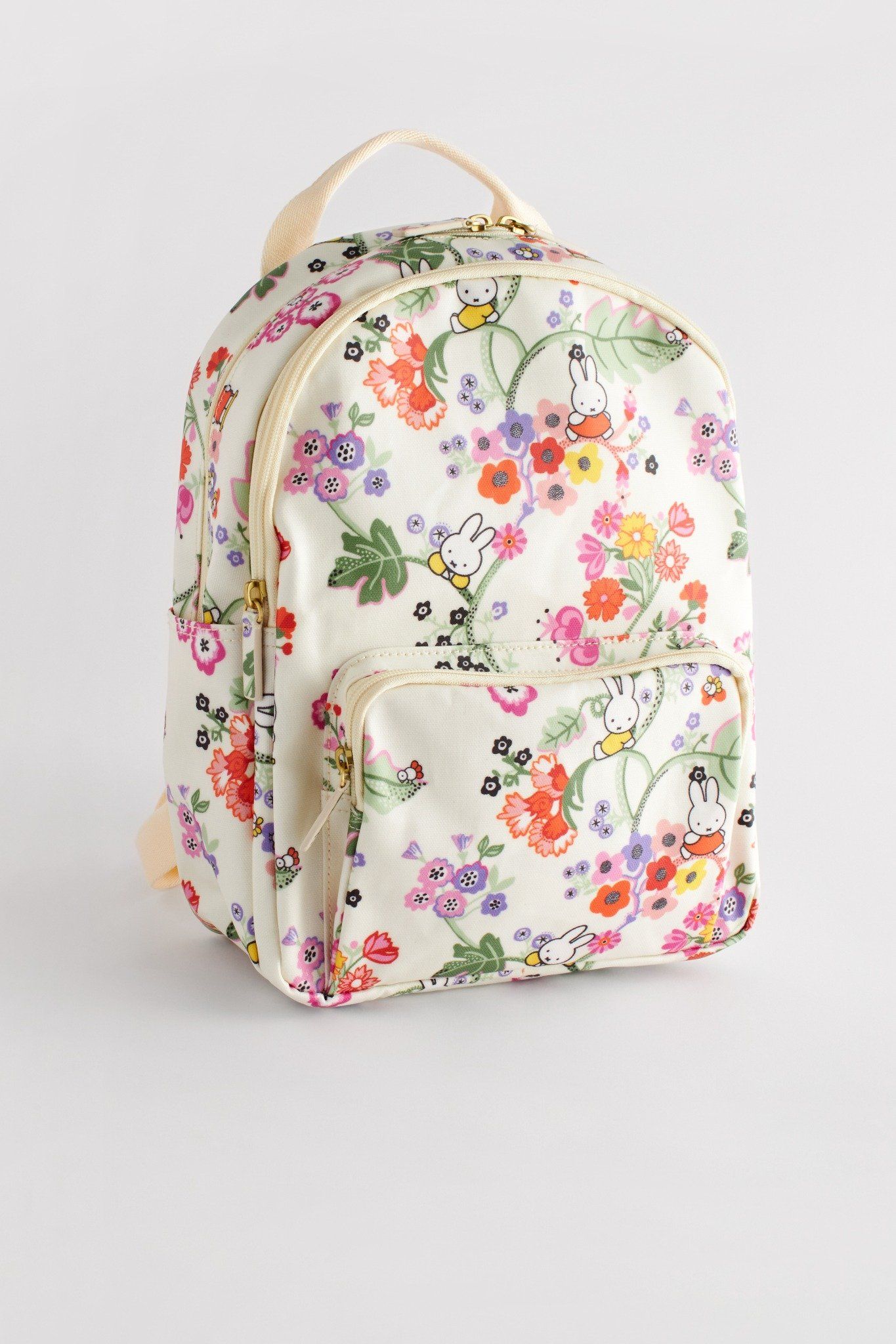 Ba lô đi học/đi làm/Pocket Backpack - Miffy Botanical - Ecru