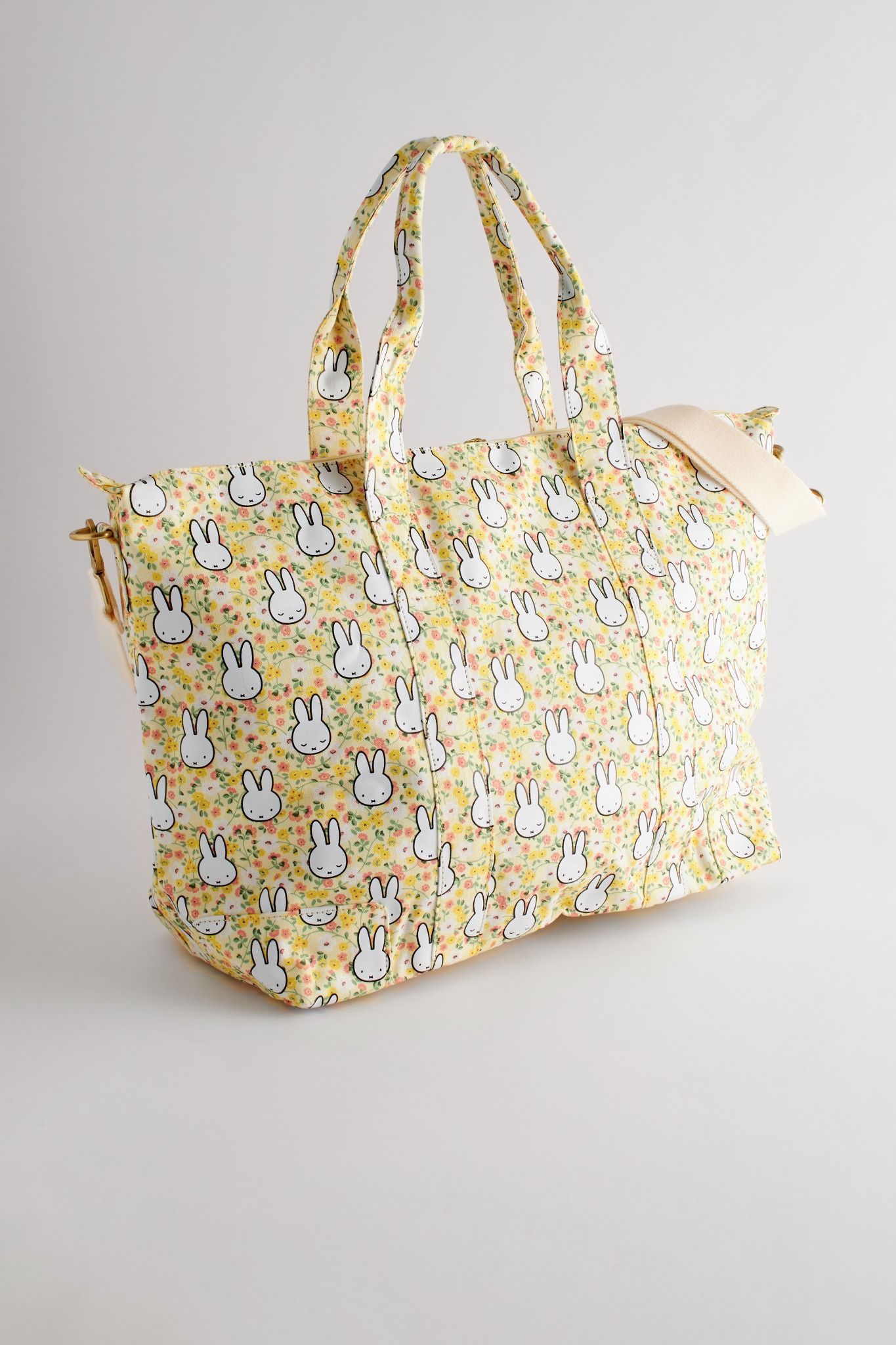  Túi du lịch xếp gọn/Foldaway Overnight Bag - Miffy Ditsy - Yellow 