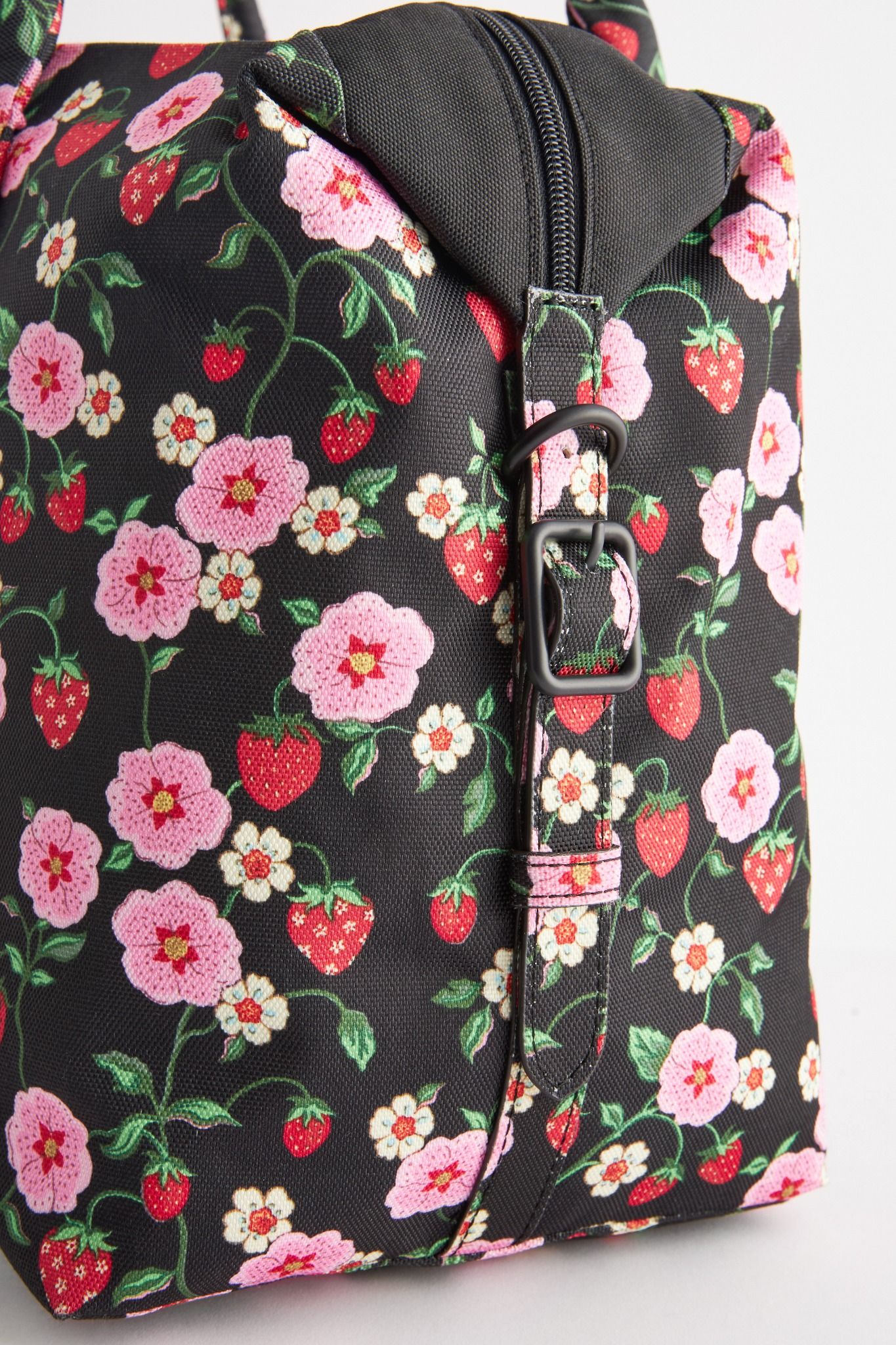 Túi du lịch/Travel holdall - Strawberry Small - Đen
