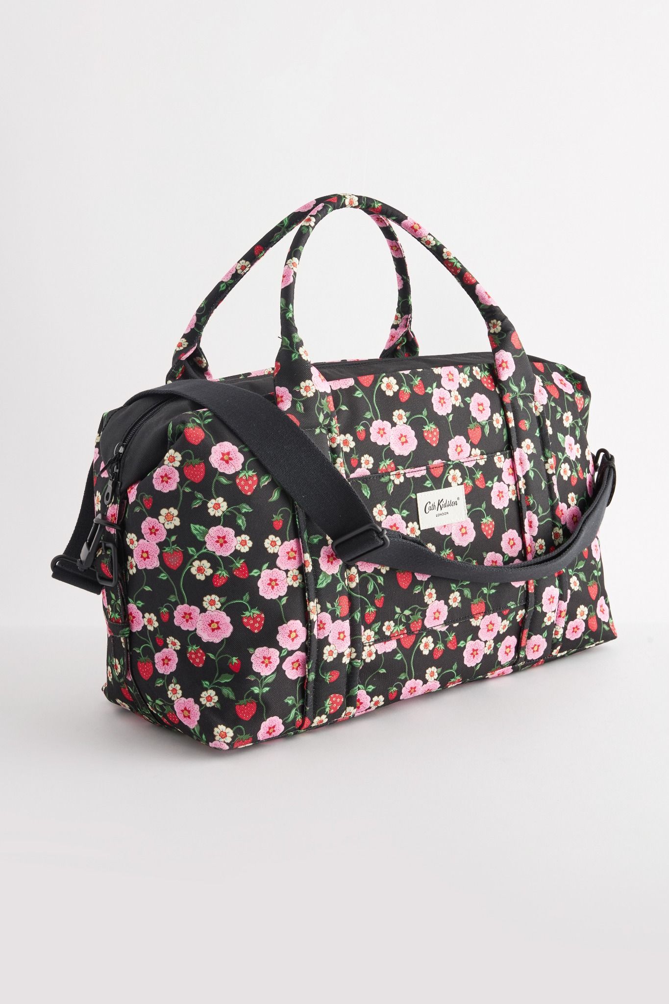 Túi du lịch/Travel holdall - Strawberry Small - Đen
