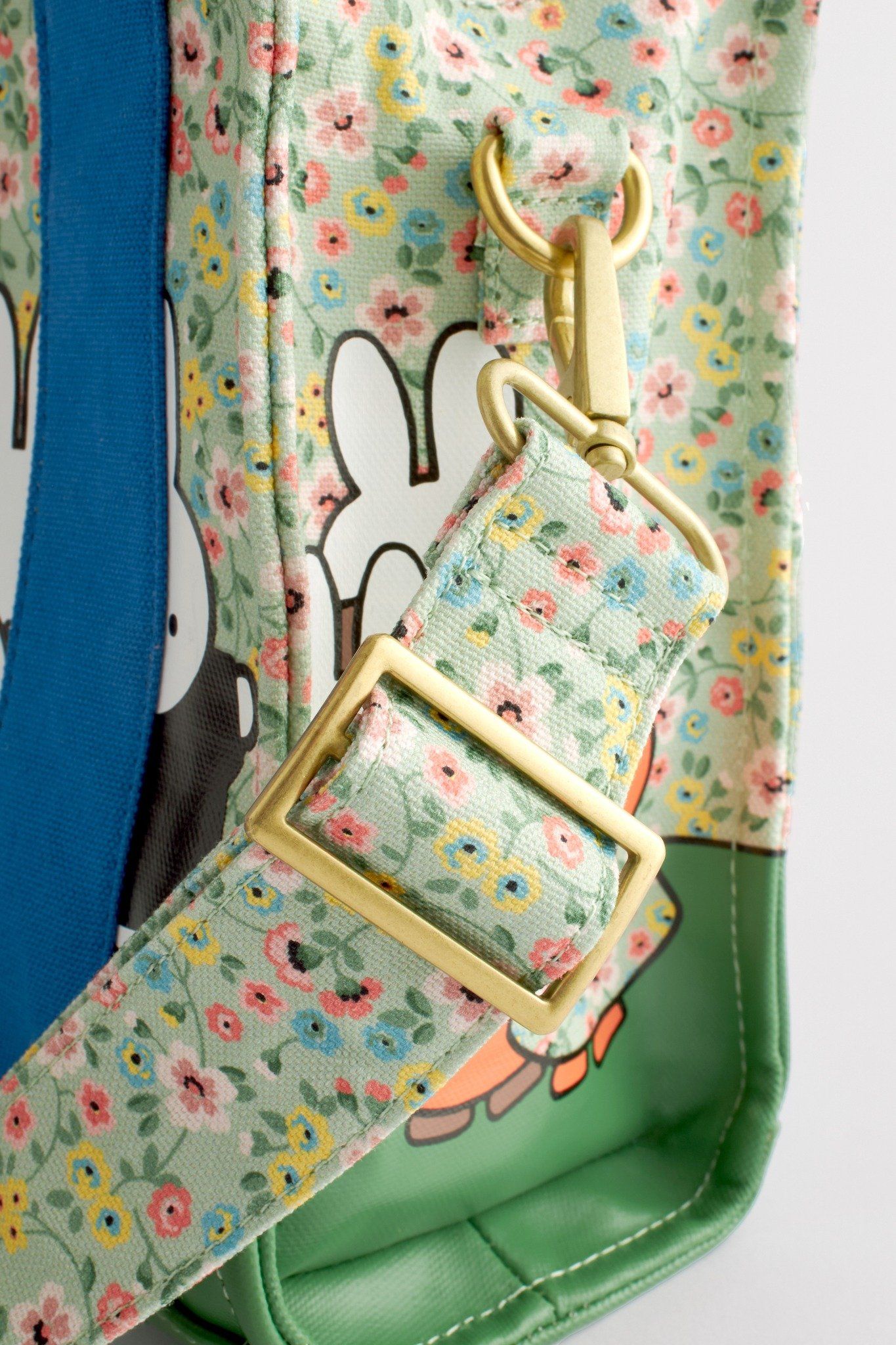 Túi đeo tay/Mini Bonded Tote - Miffy Placement - Blue