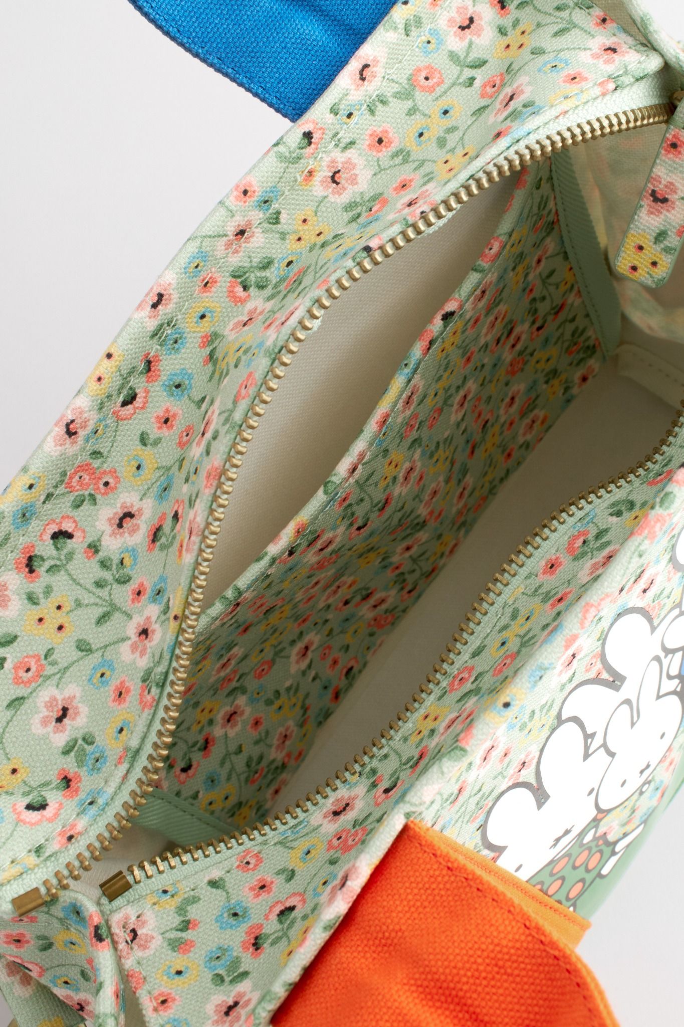 Túi đeo tay/Mini Bonded Tote - Miffy Placement - Blue