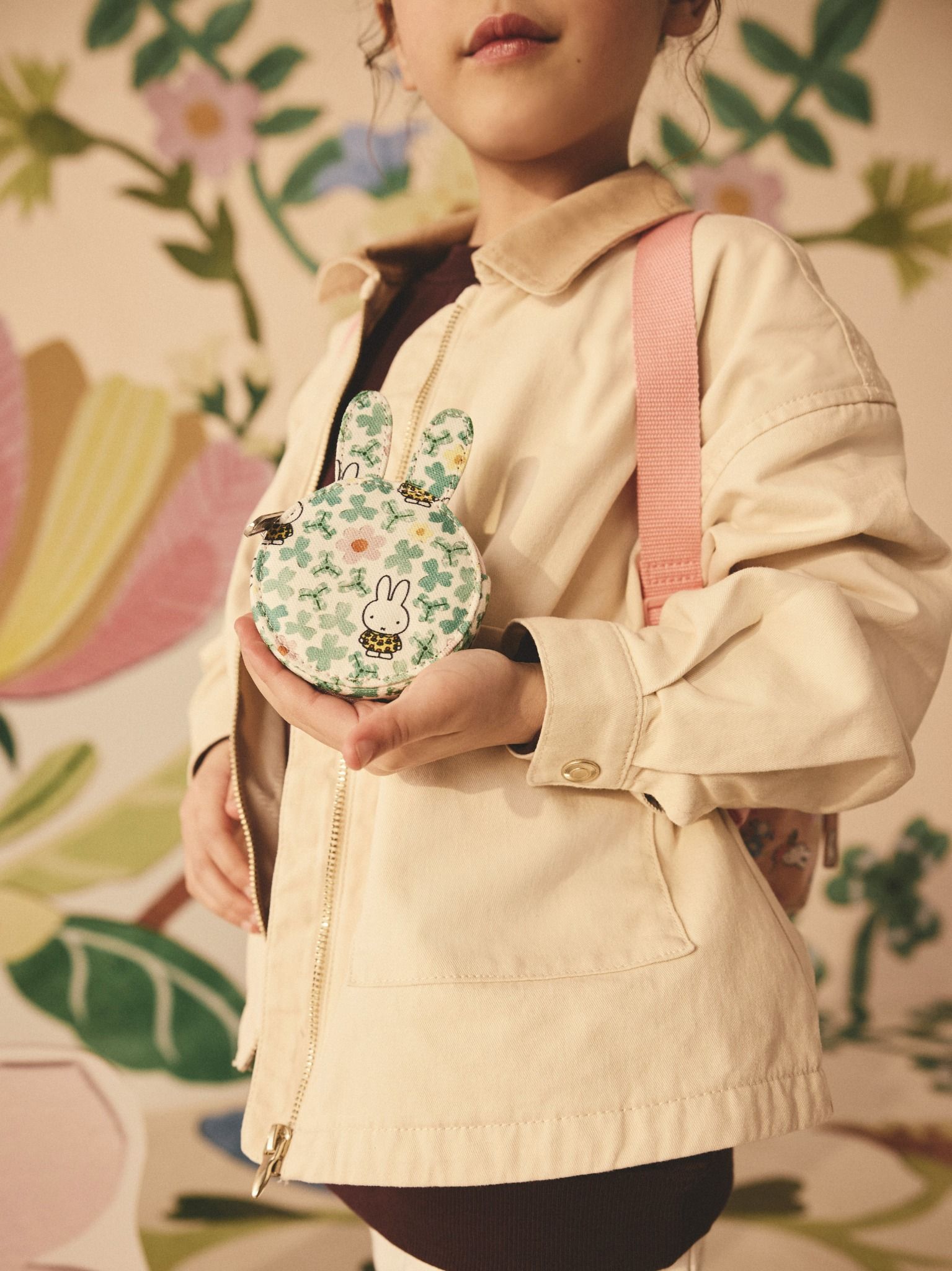 Ví nhỏ/Kids Purse - Miffy Ditsy - Ecru - AK5858