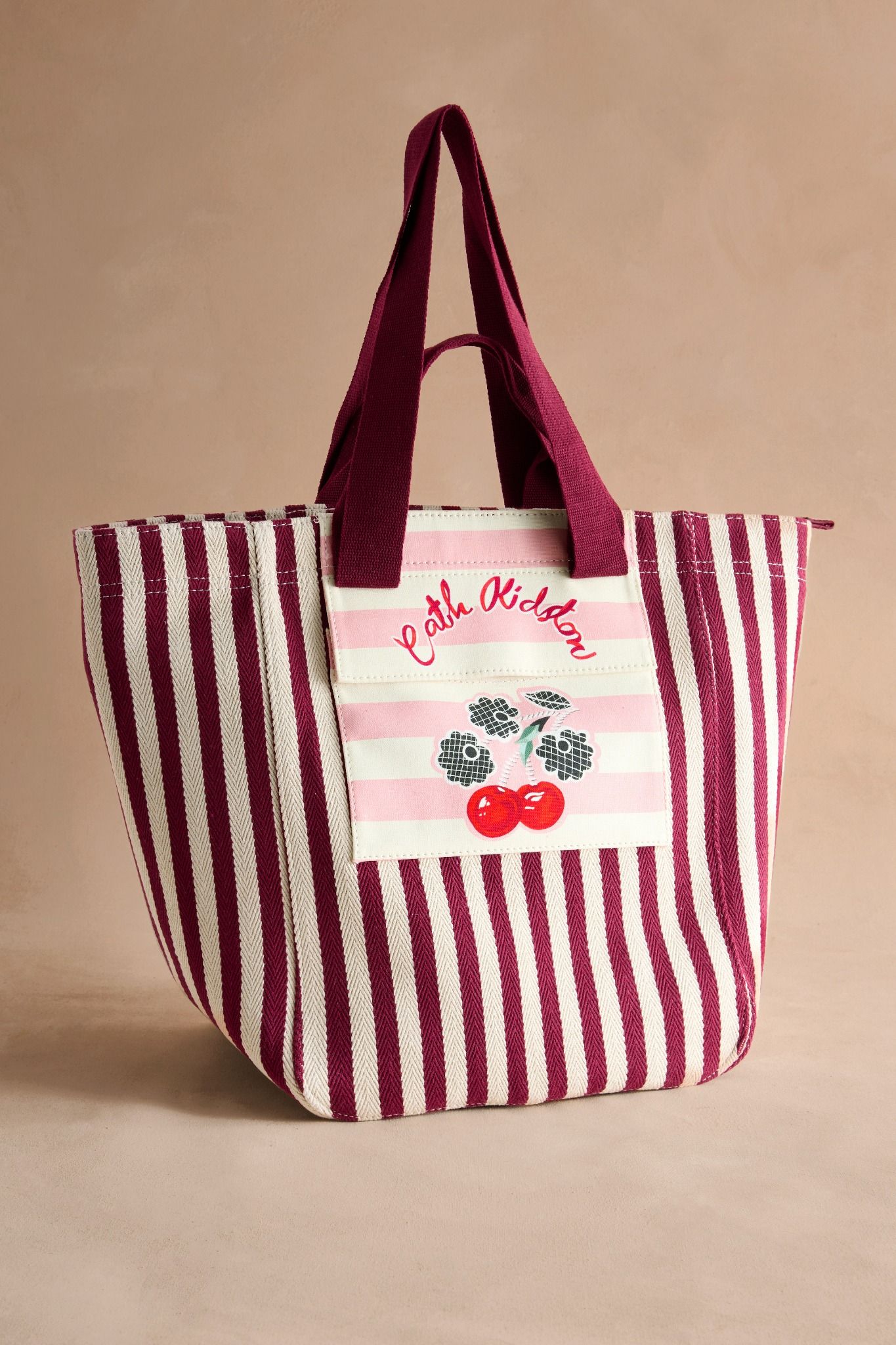 Túi đeo vai/Shoulder - Cherry Stripe - Burgundy Red - AL8180