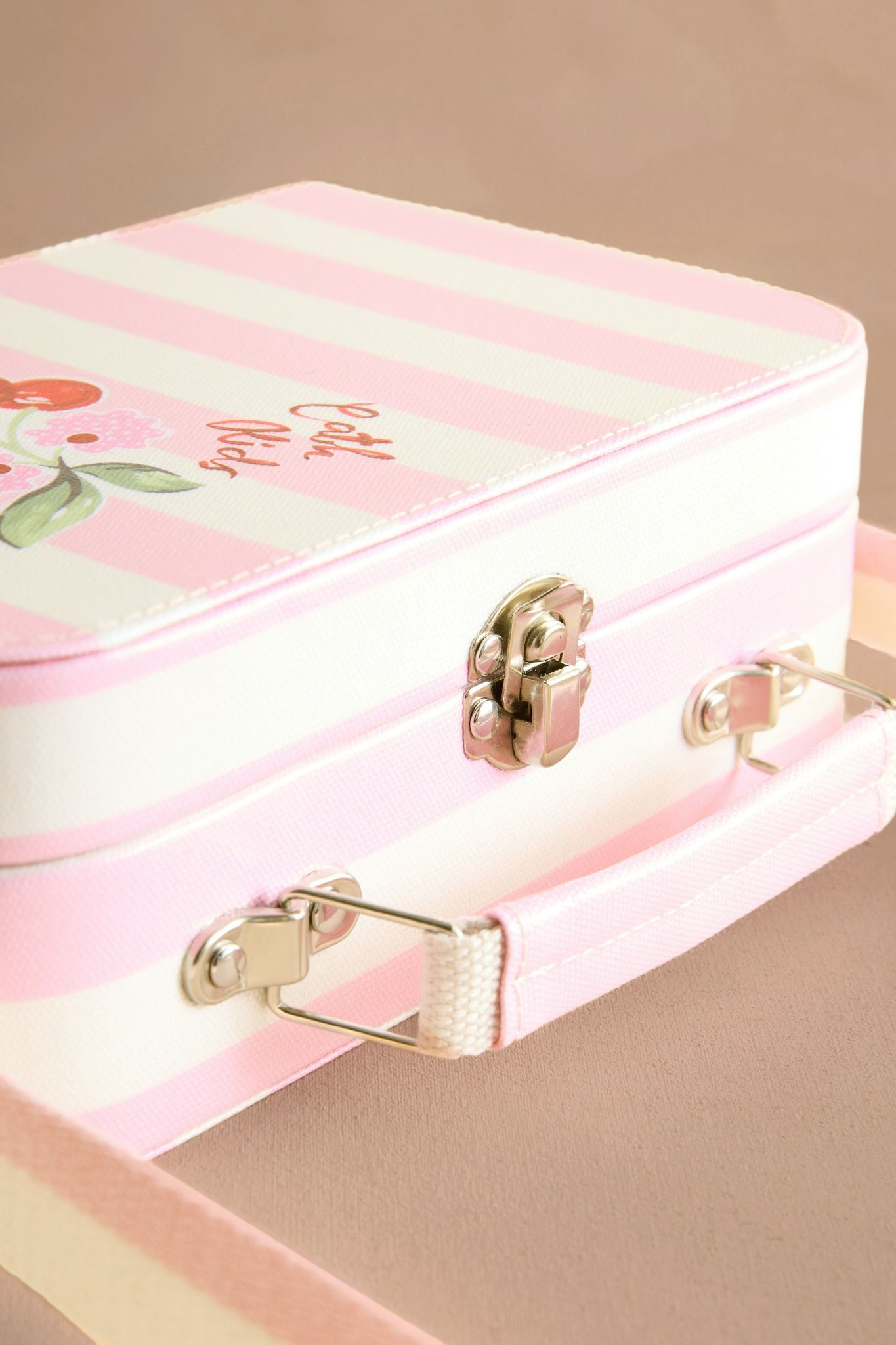 Túi đeo chéo trẻ em/Kids Cross Body - Cherry Stripe - Pink/Cream - AL8260