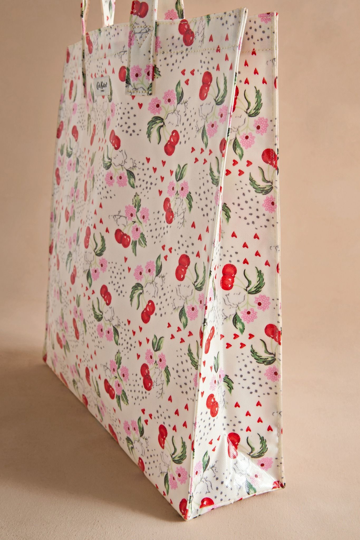 Túi đeo vai/Shopper - Cherry Bunches - Ecru - AW3705