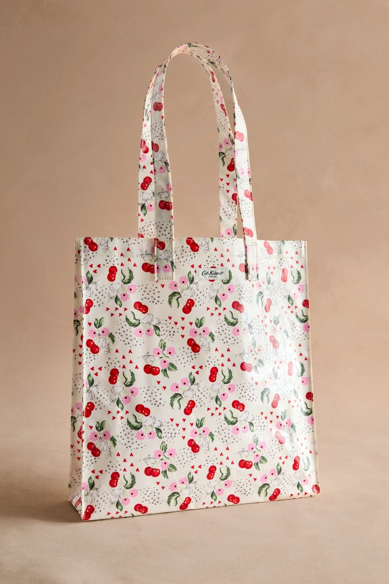 Túi đeo vai/Shopper - Cherry Bunches - Ecru - AW3705